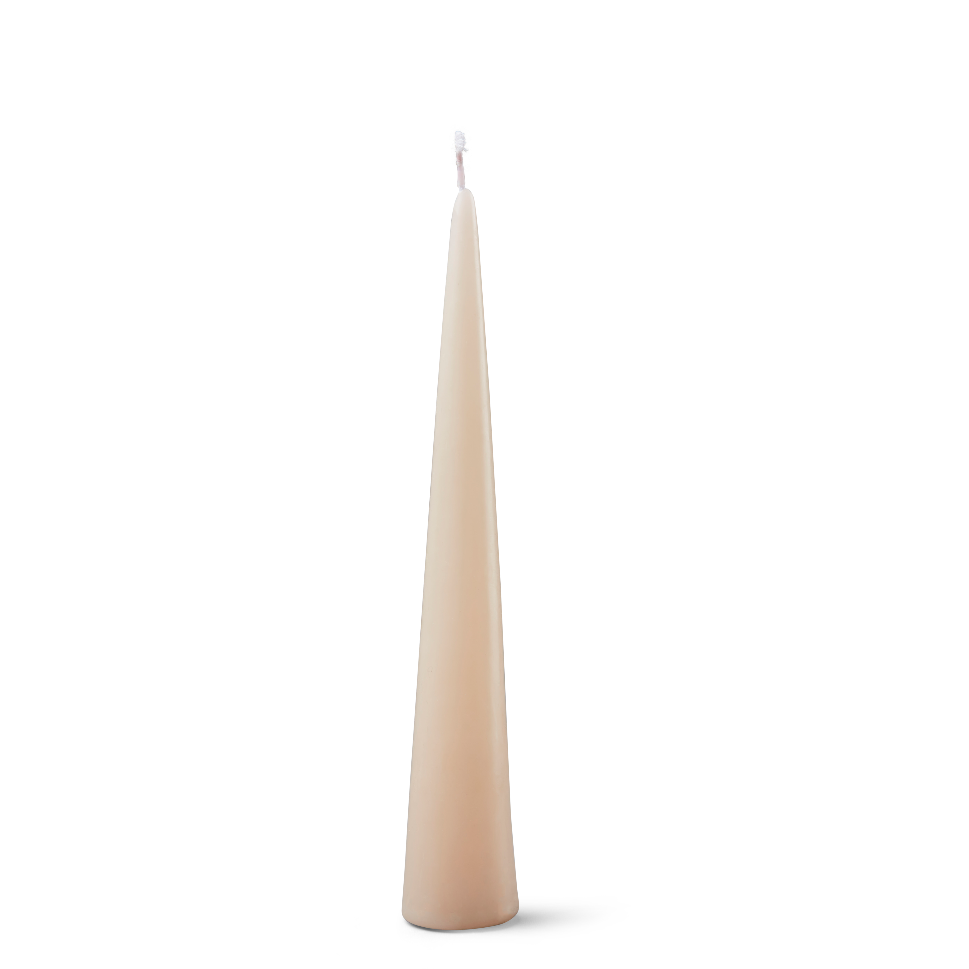 PYRAMID Kaars gebroken witH 24 cm - Ø 3,8 cm