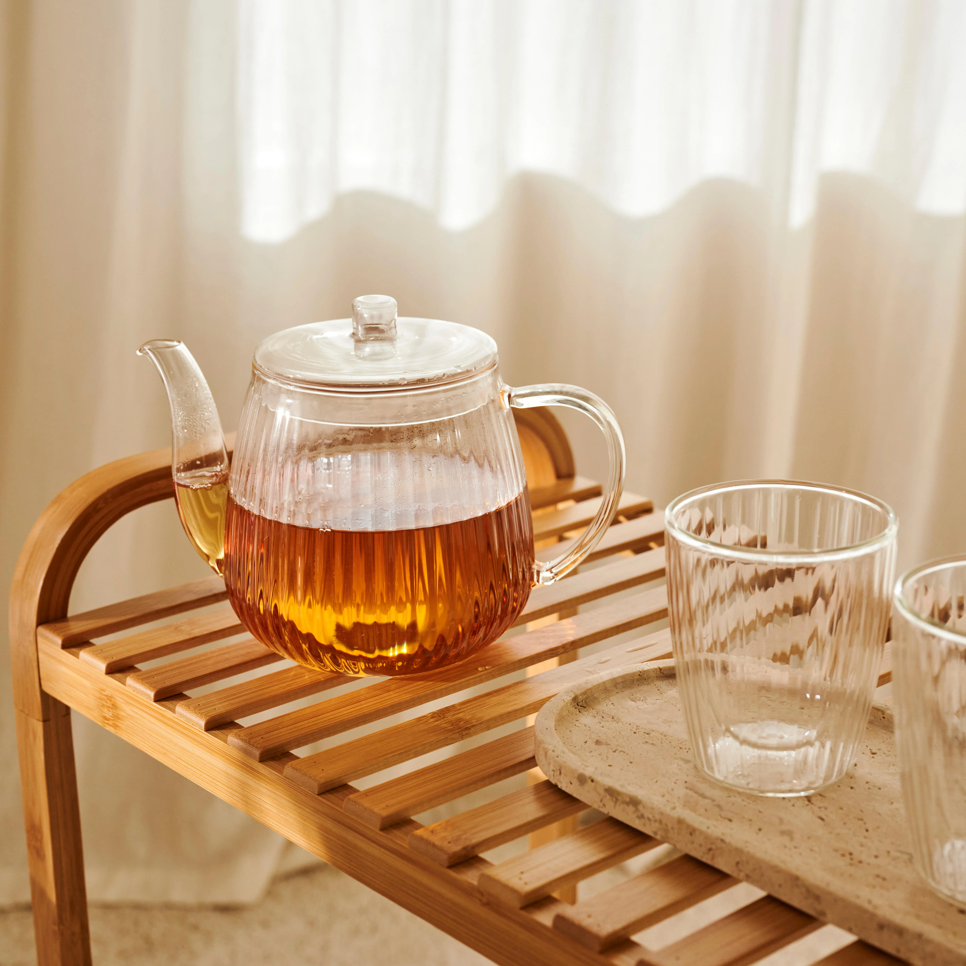 PAUSA Theepot 120 CL transparantH 14,9 cm - Ø 20,9 cm