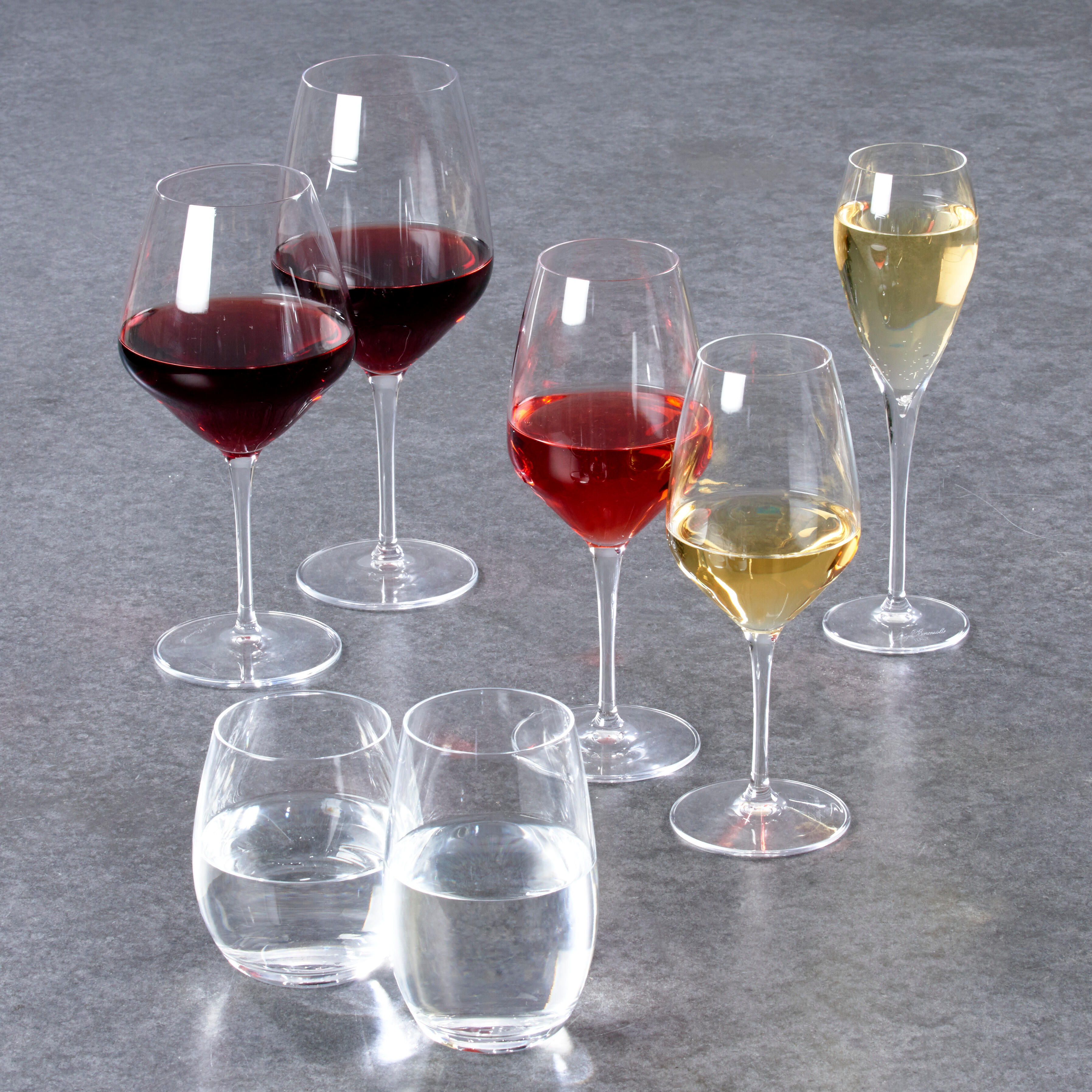 ATELIER Fluitglas 20 CL - set van 6 H 22,2 cm - Ø 6,7 cm