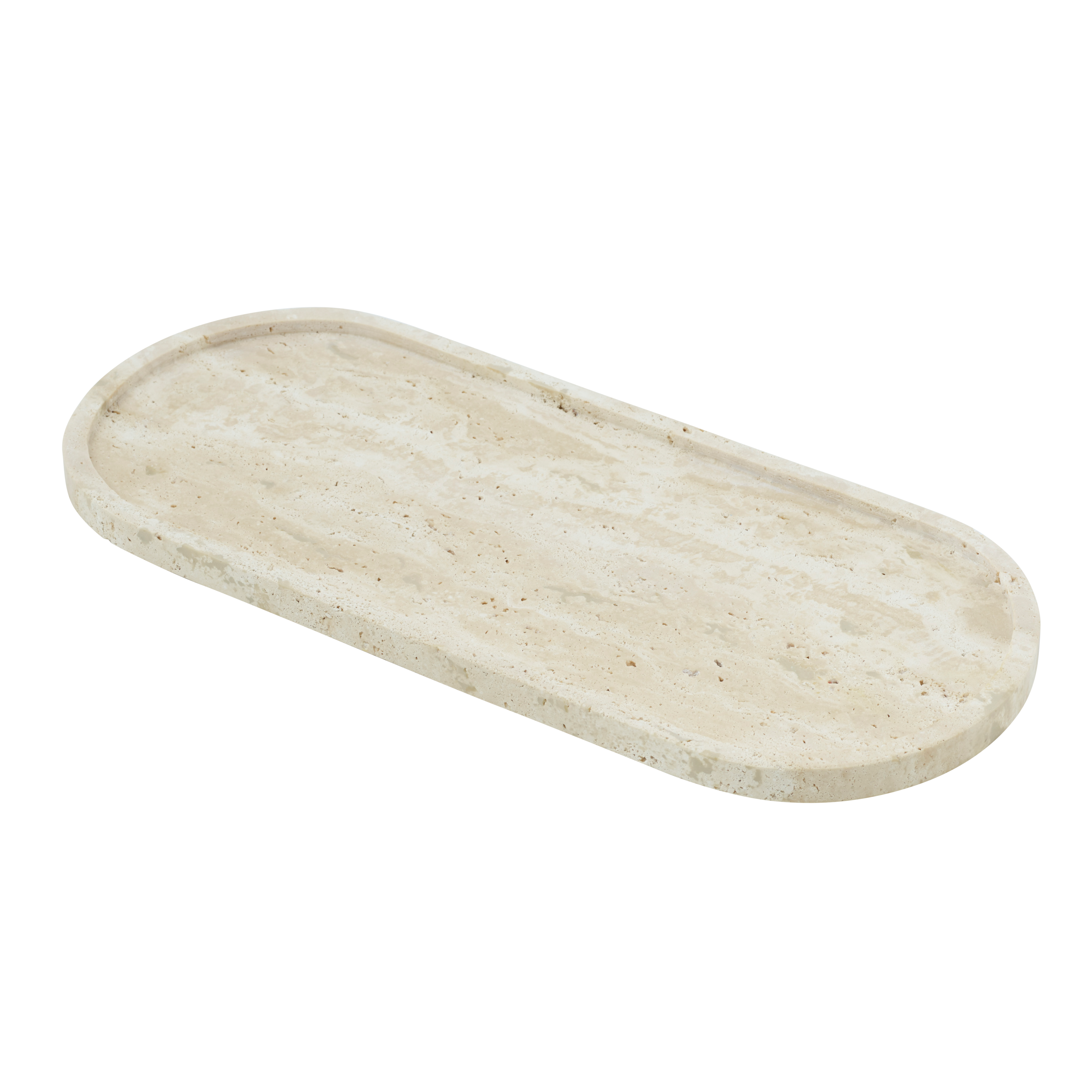 TRAVI Presenteerschaal naturelH 1,2 x B 30 x D 13 cm