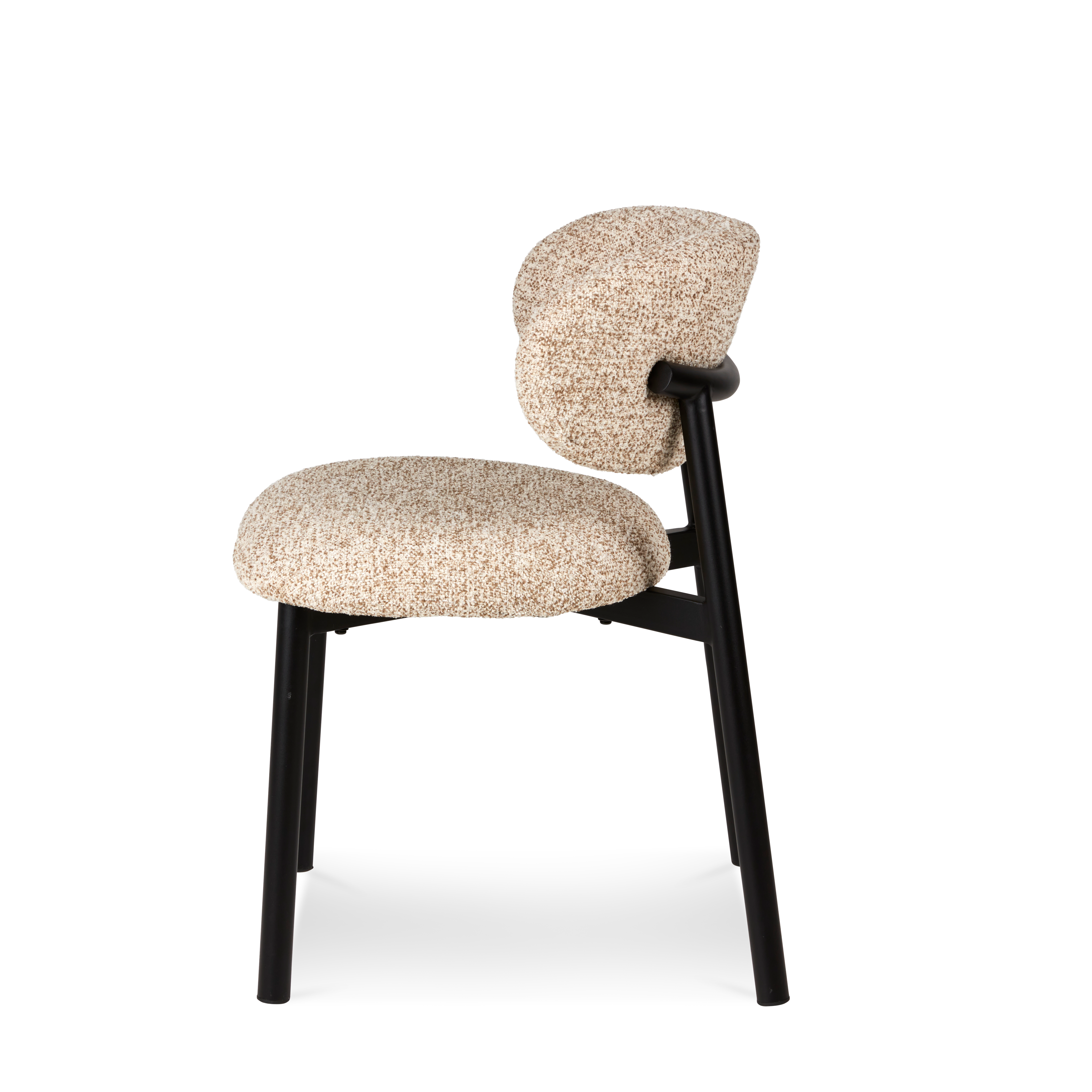 PIENZA Eetkamerstoel beigeH 74 x B 52 x D 53 cm
