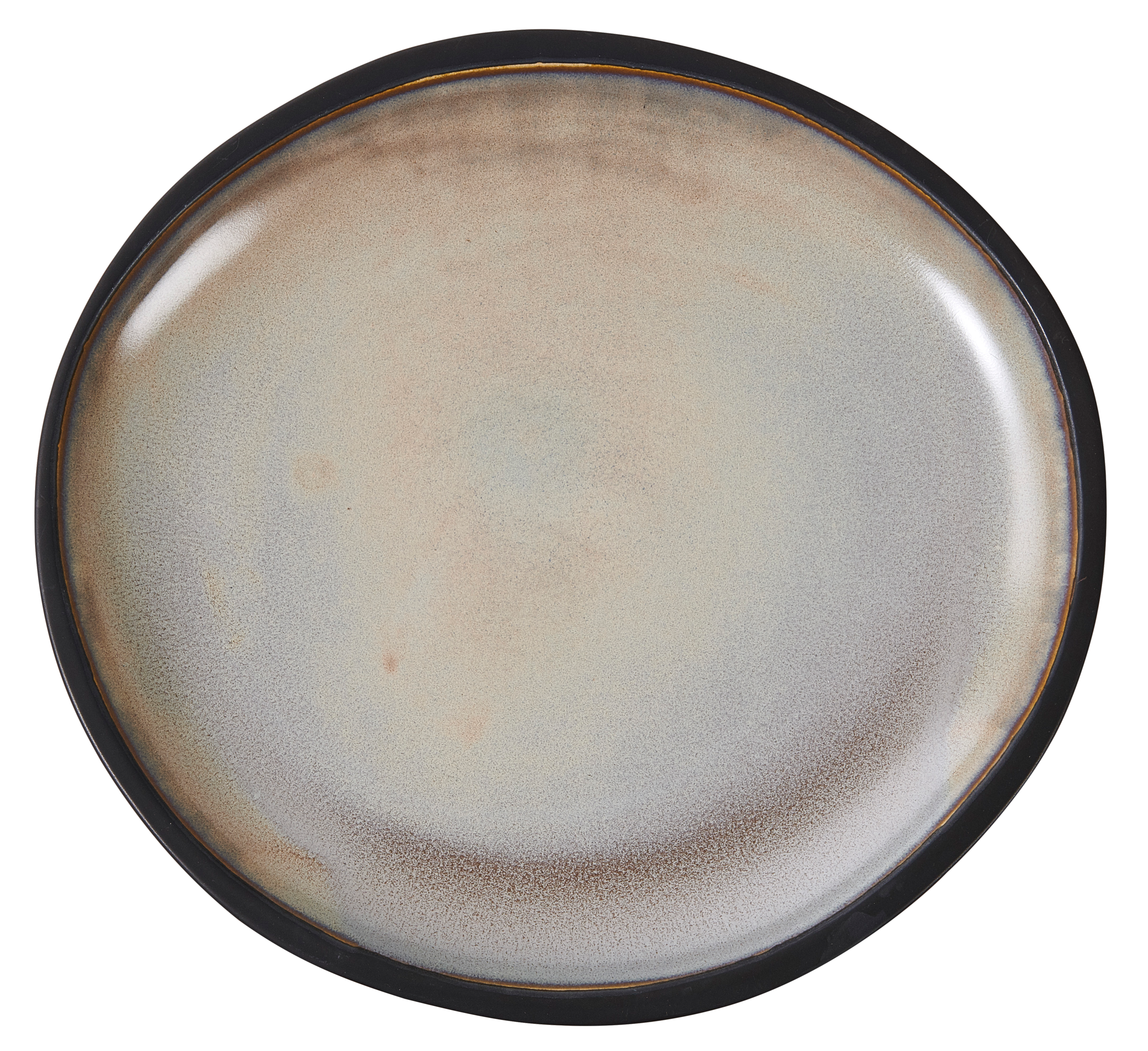 LAVA Schaal zwartH 4,2 cm - Ø 35,4 cm