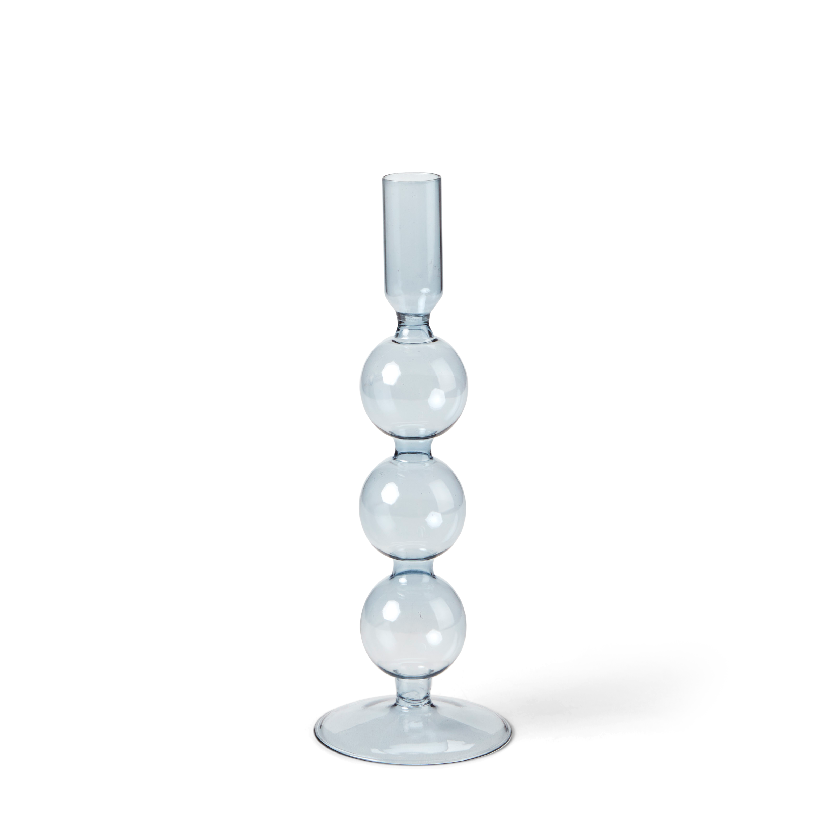 ISA Kandelaar blauwH 24 cm - Ø 8,7 cm