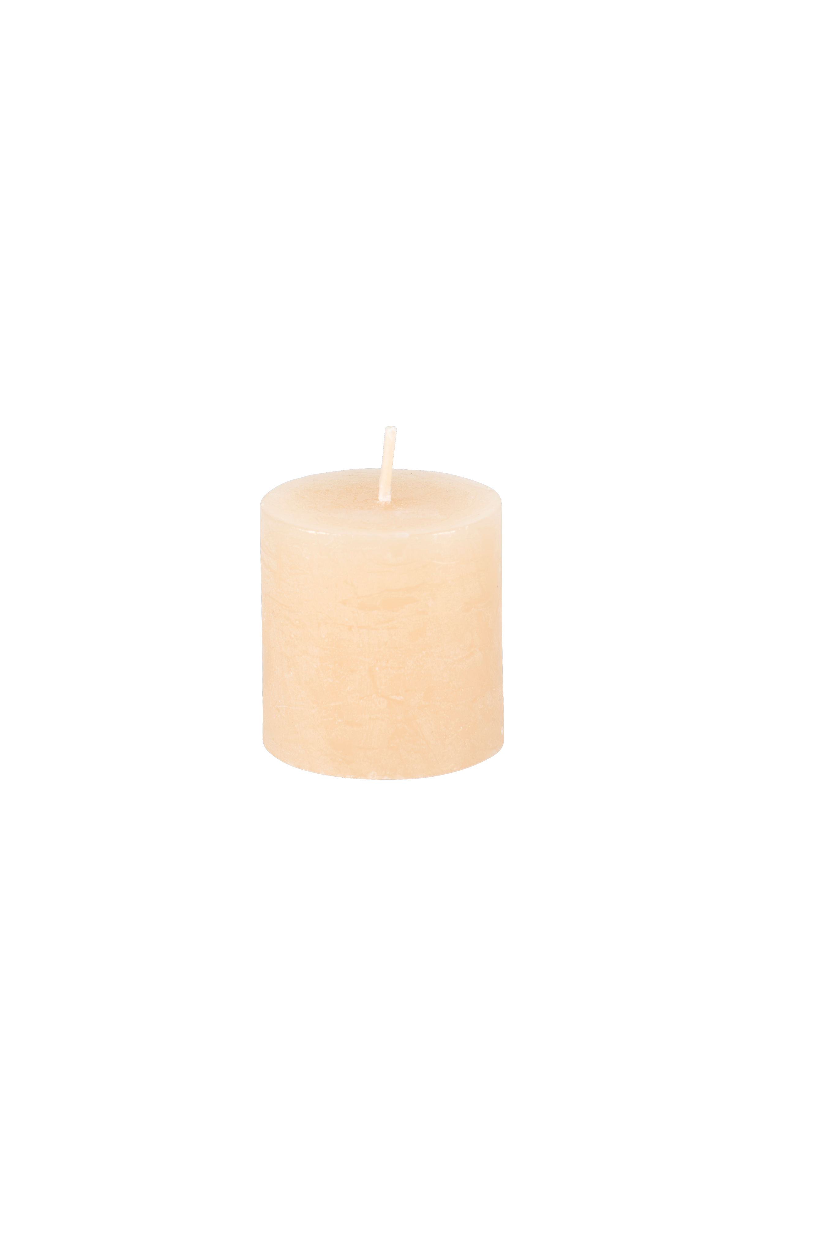 RUSTIC Kaars beigeH 4,5 cm - Ø 4,5 cm