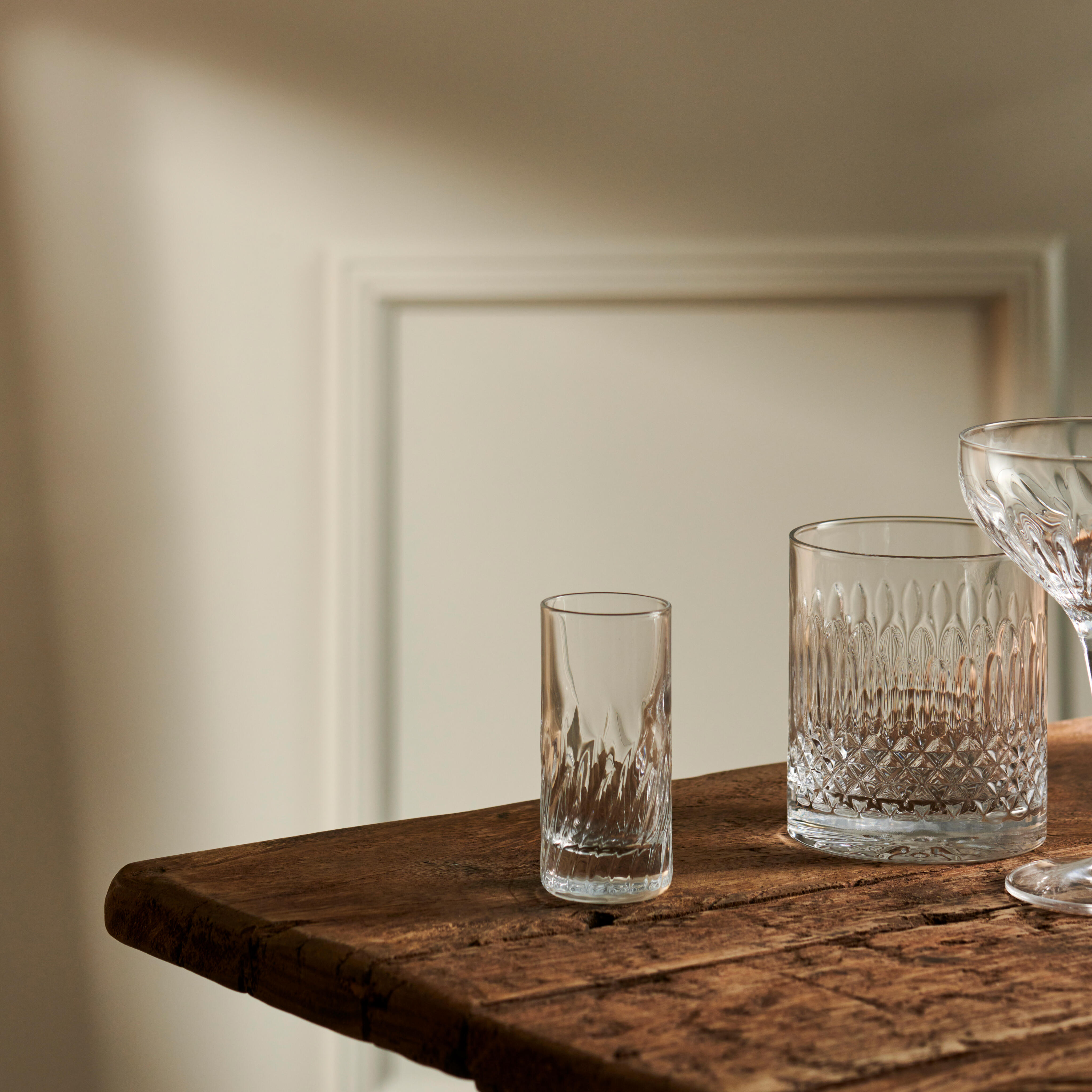 MIXOLOGY Shot glas 7 CL transparant - set van 6 H 8,8 cm - Ø 4 cm