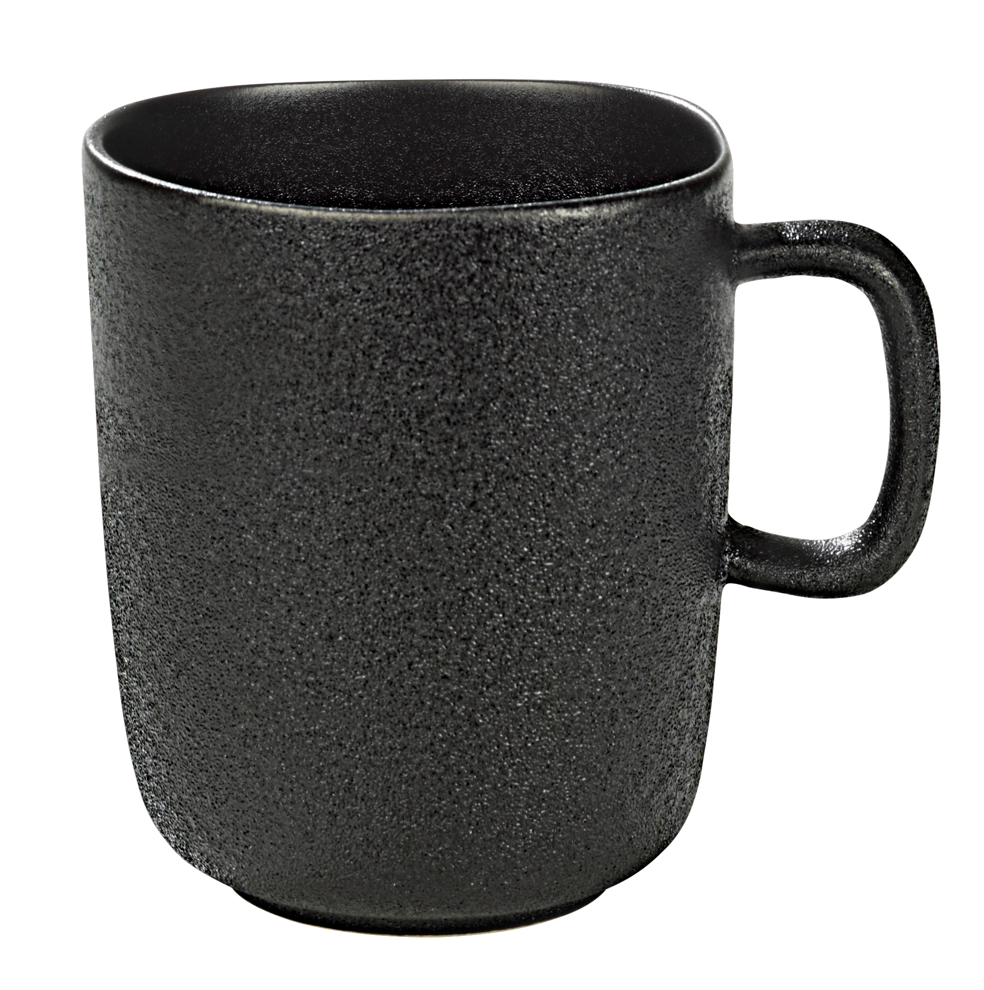 MAGMA Mok 35 CL zwart - set van 6 H 10 cm - Ø 8 cm