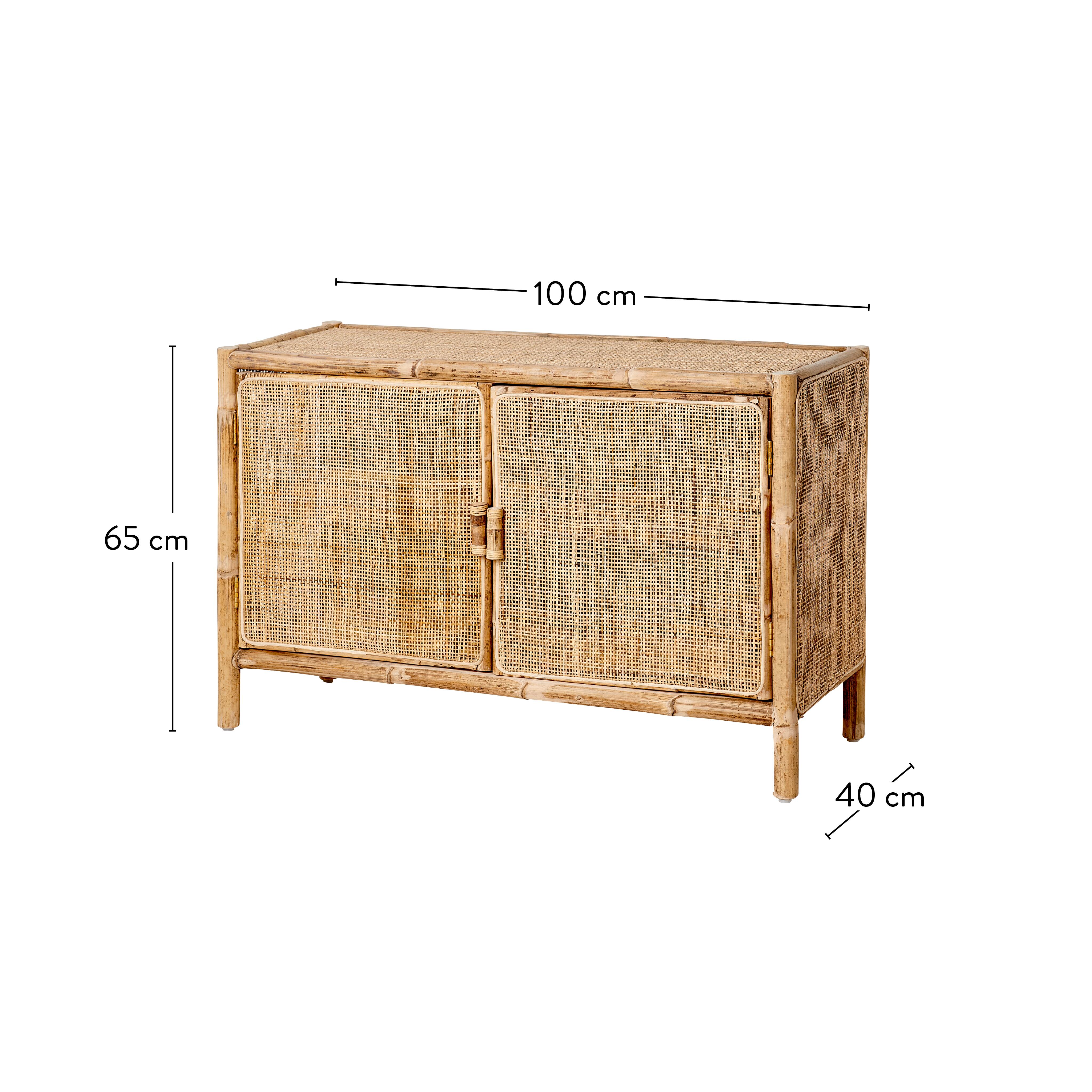 WAYAN Kast naturelH 65 x B 100 x D 40 cm