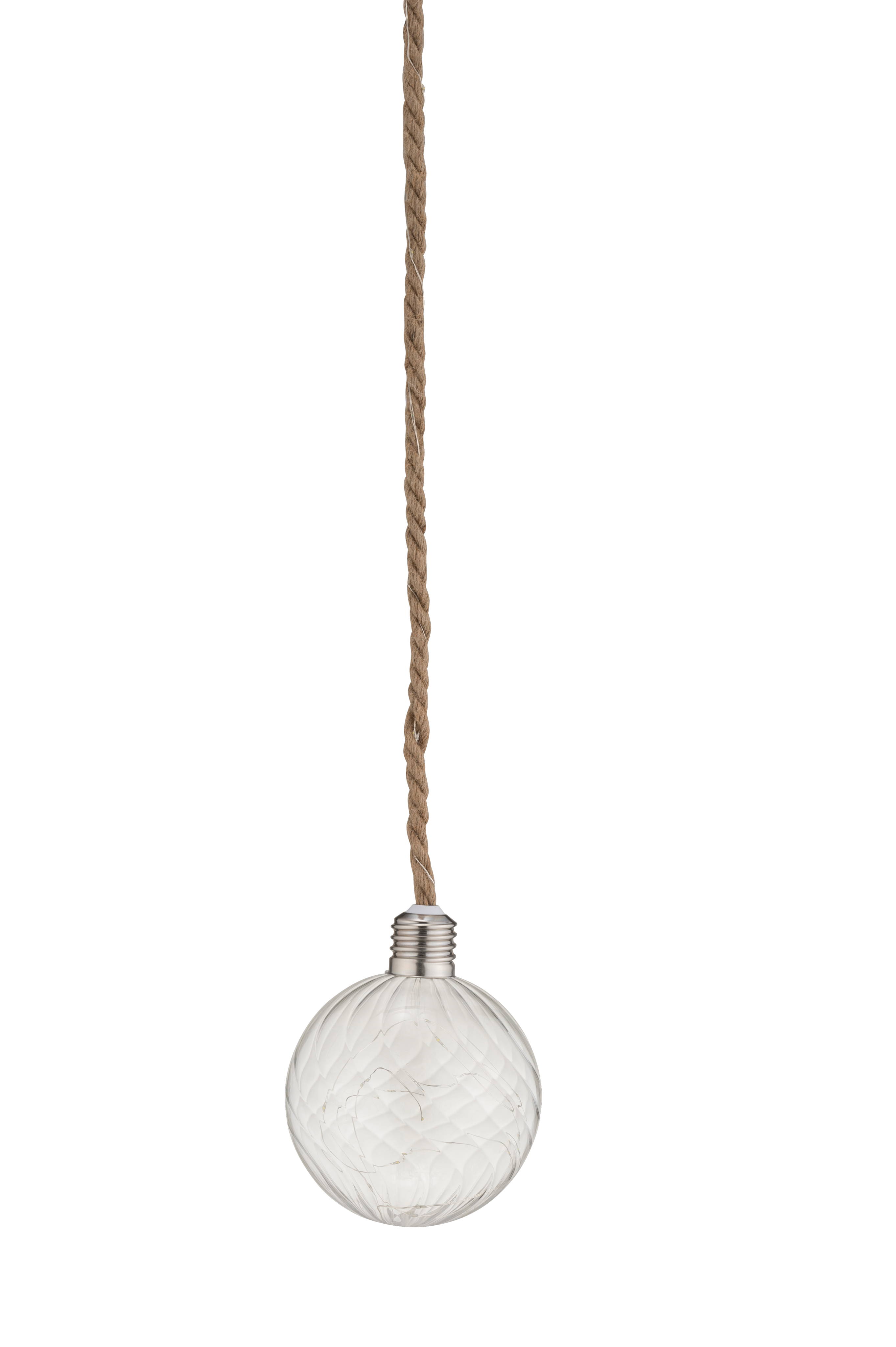 BLOXEM Deco bal 20 leds transparantØ 15 cm