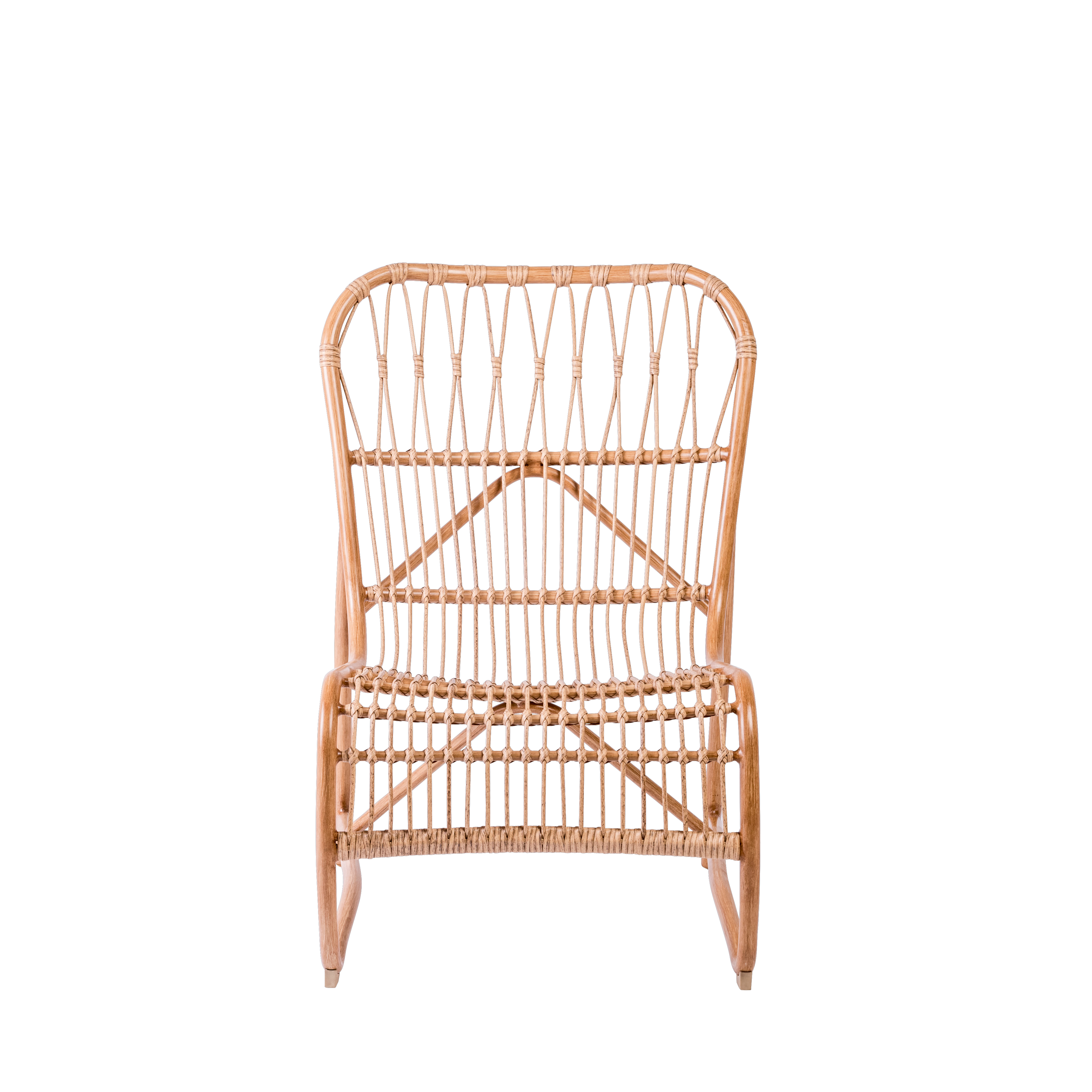 BINANG Lounge zetel naturelH 88 x B 61 x L 81 cm - CASA