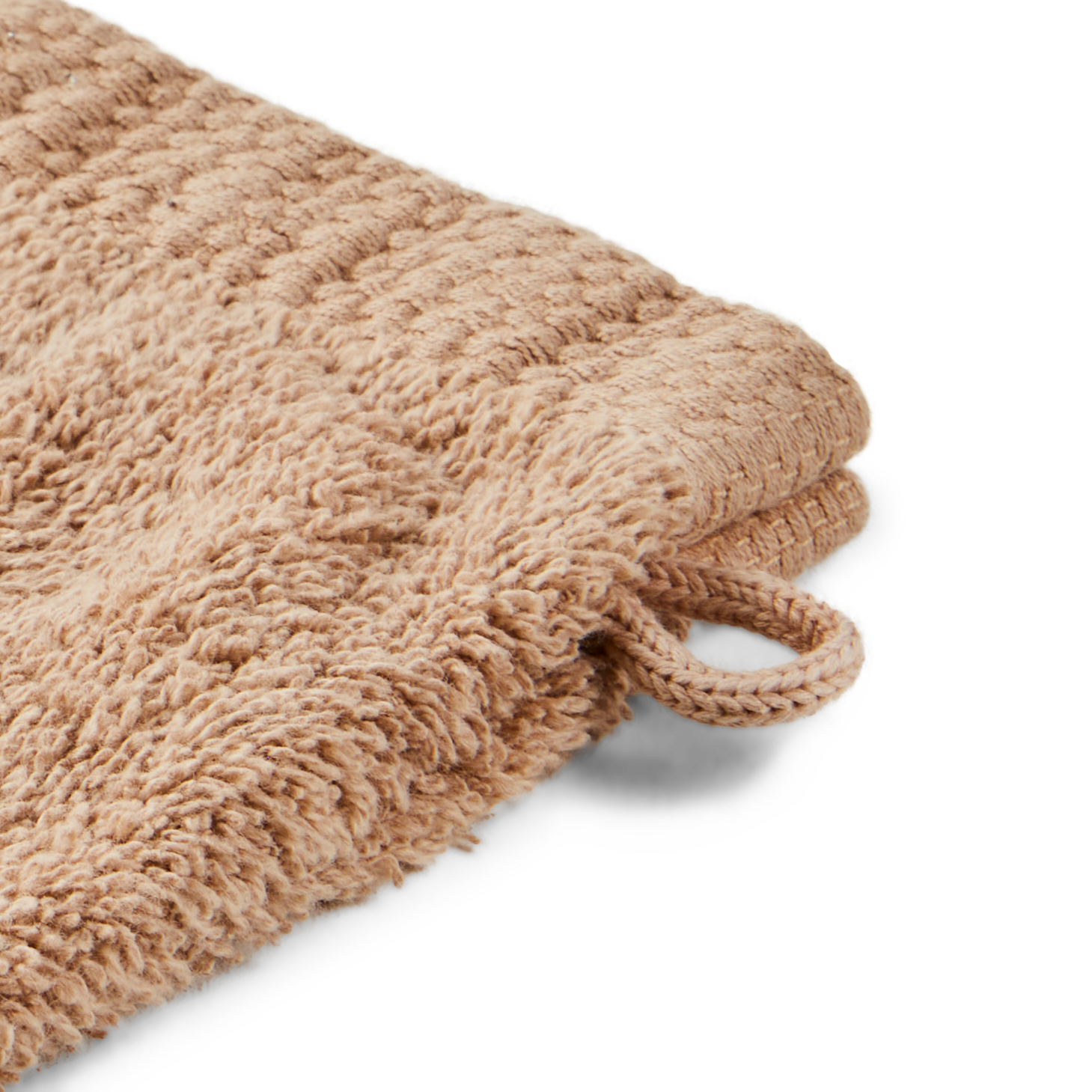 MINERAL Washandje beigeB 15 x L 21 cm