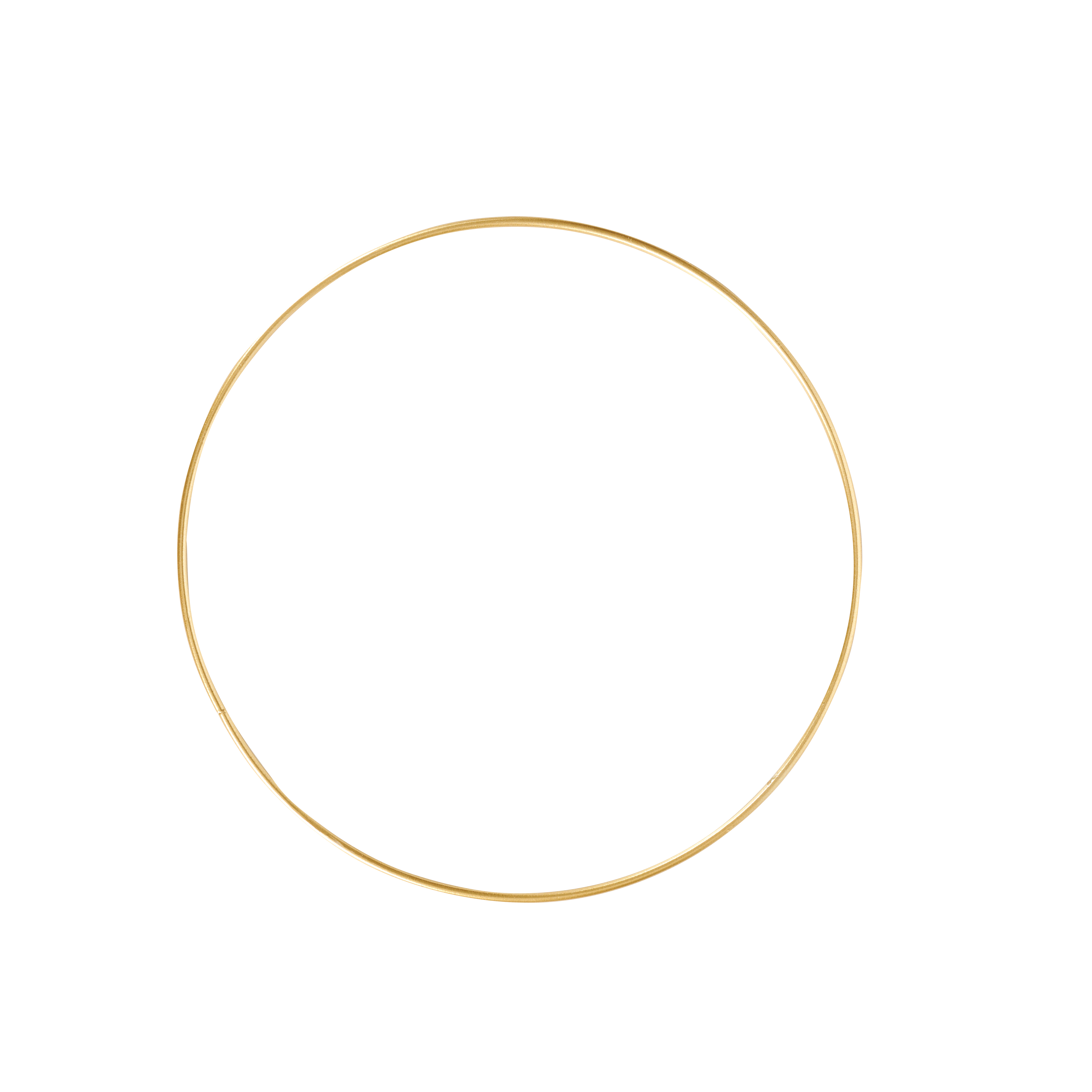 FIORI Draaddecoratie 25cm goudØ 25 cm - CASA