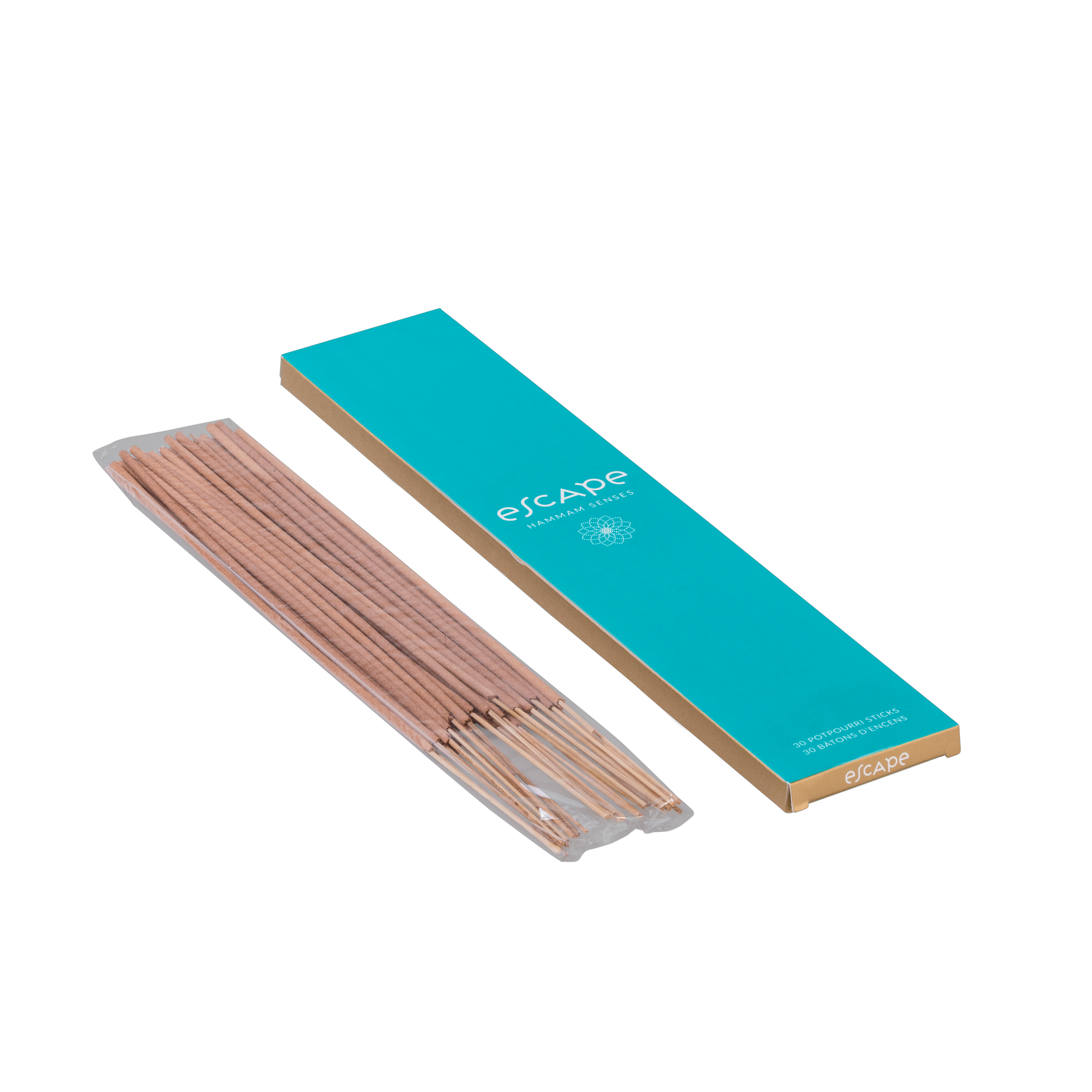 ESCAPE SENSES Wierook 30 sticks turkoois