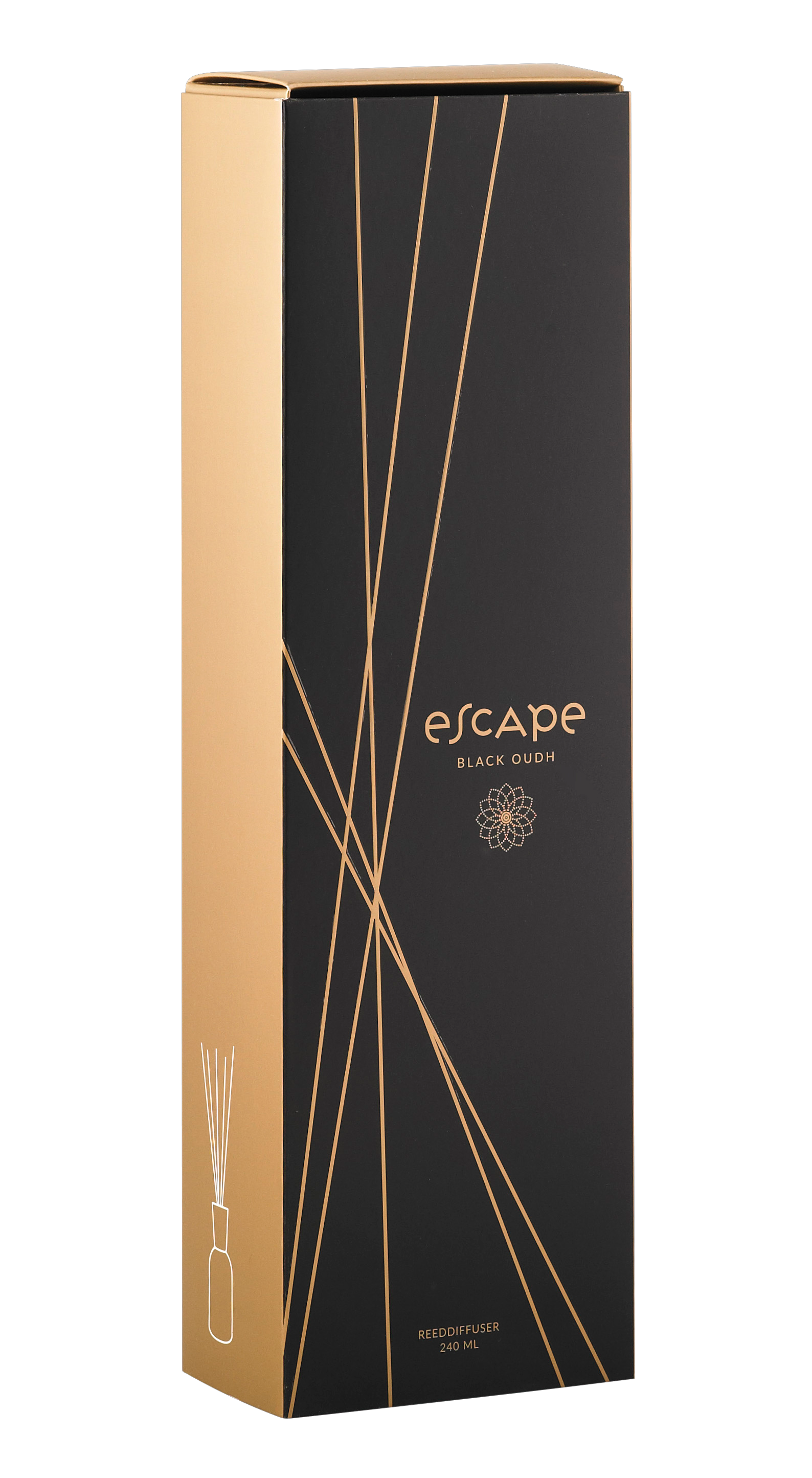ESCAPE BLACK OUDH Geurolie zwart
