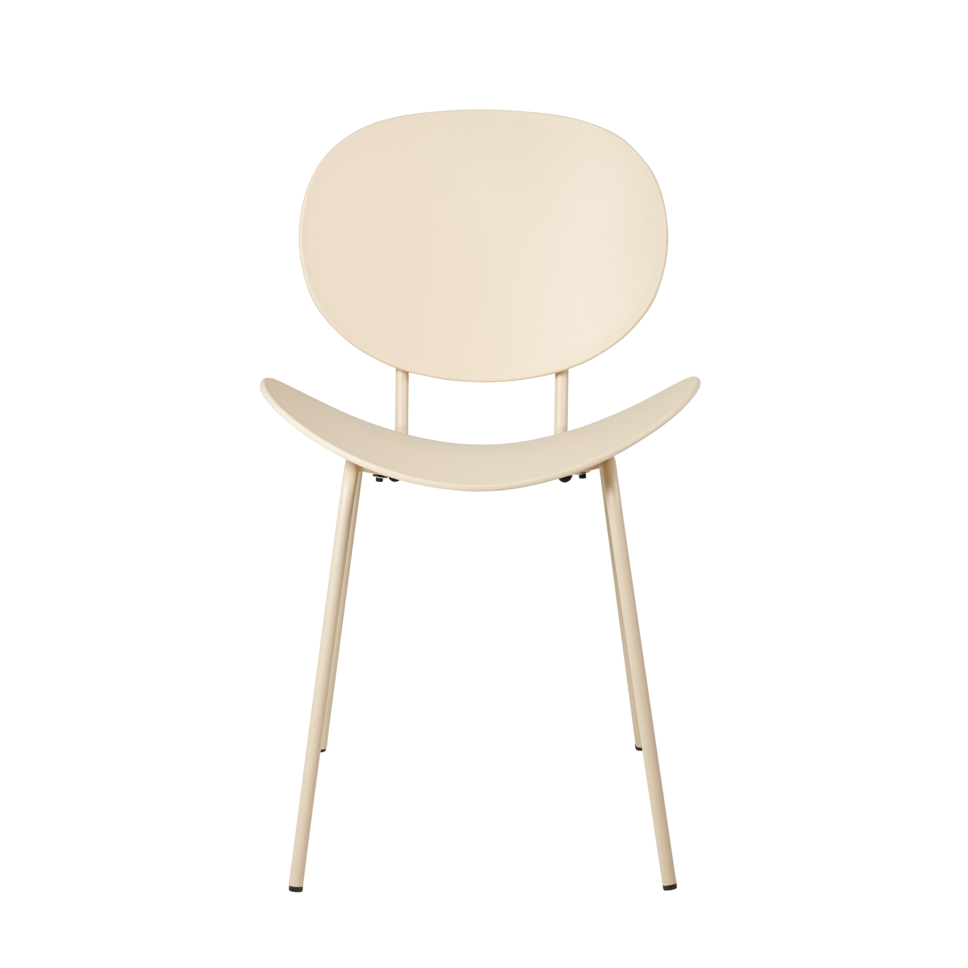 FINN Eetkamerstoel beigeH 81 x B 52 x D 50 cm