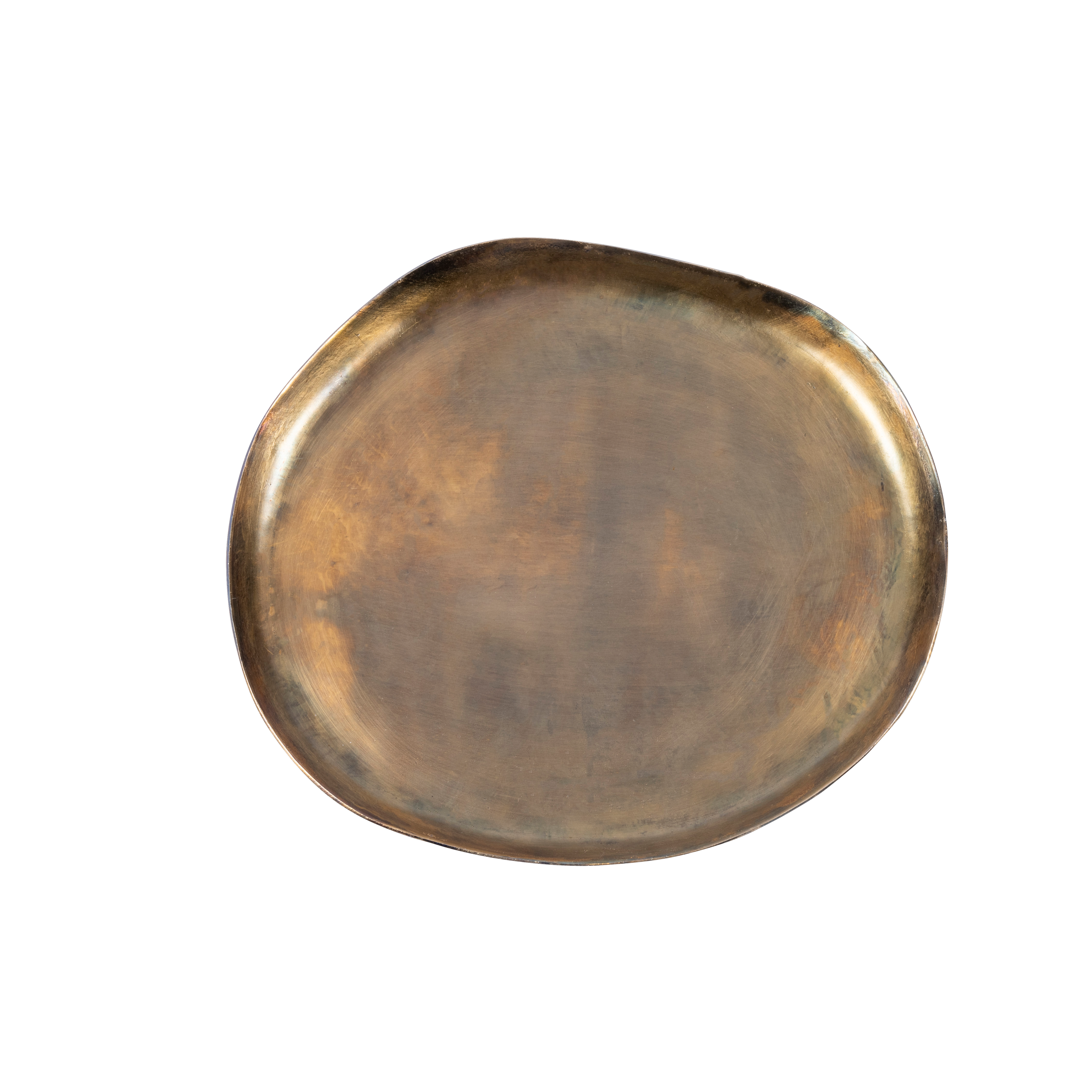 OVALS Presenteerschaal goudH 1,5 x B 25 x L 27 cm