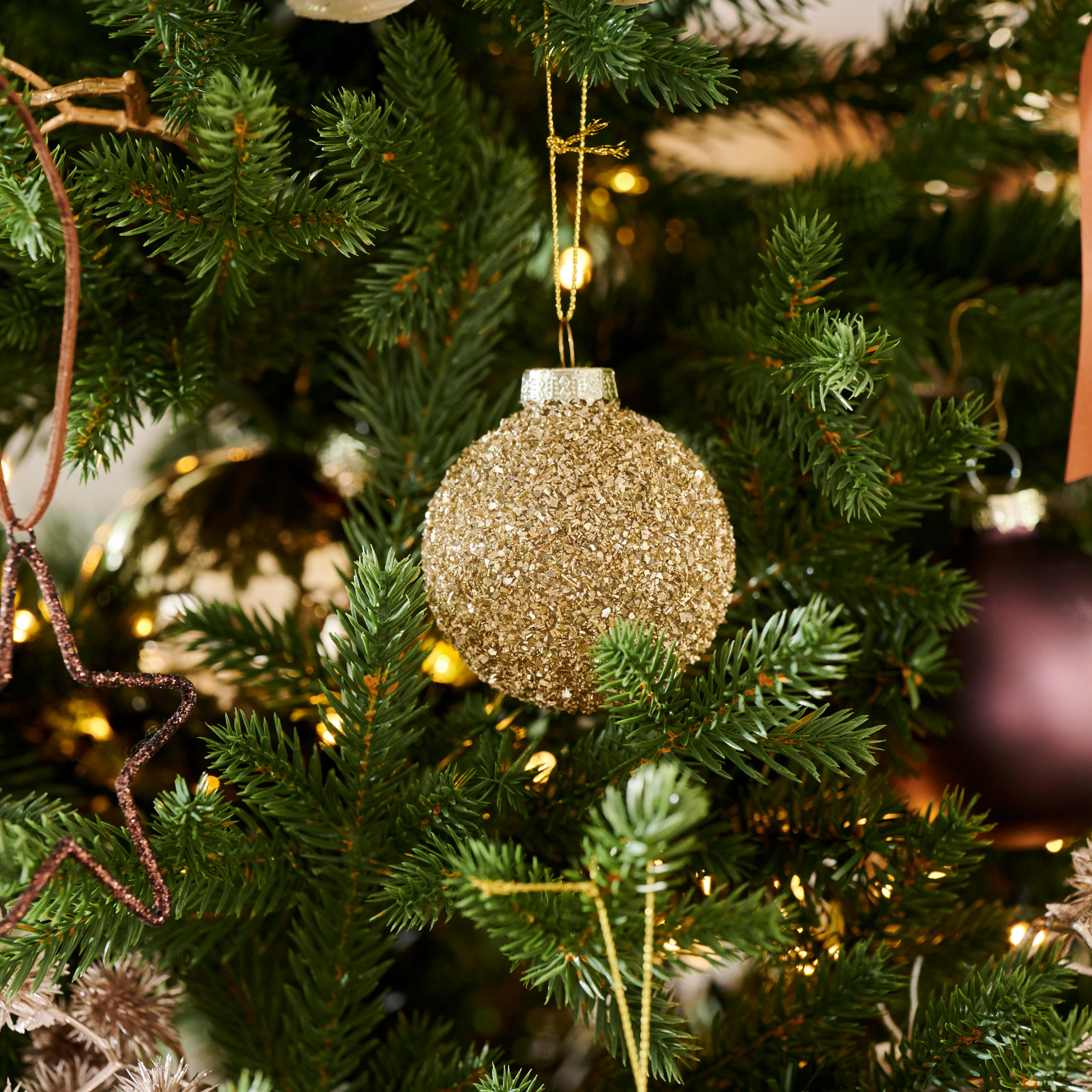 GLAM Kerstbal goudØ 6 cm