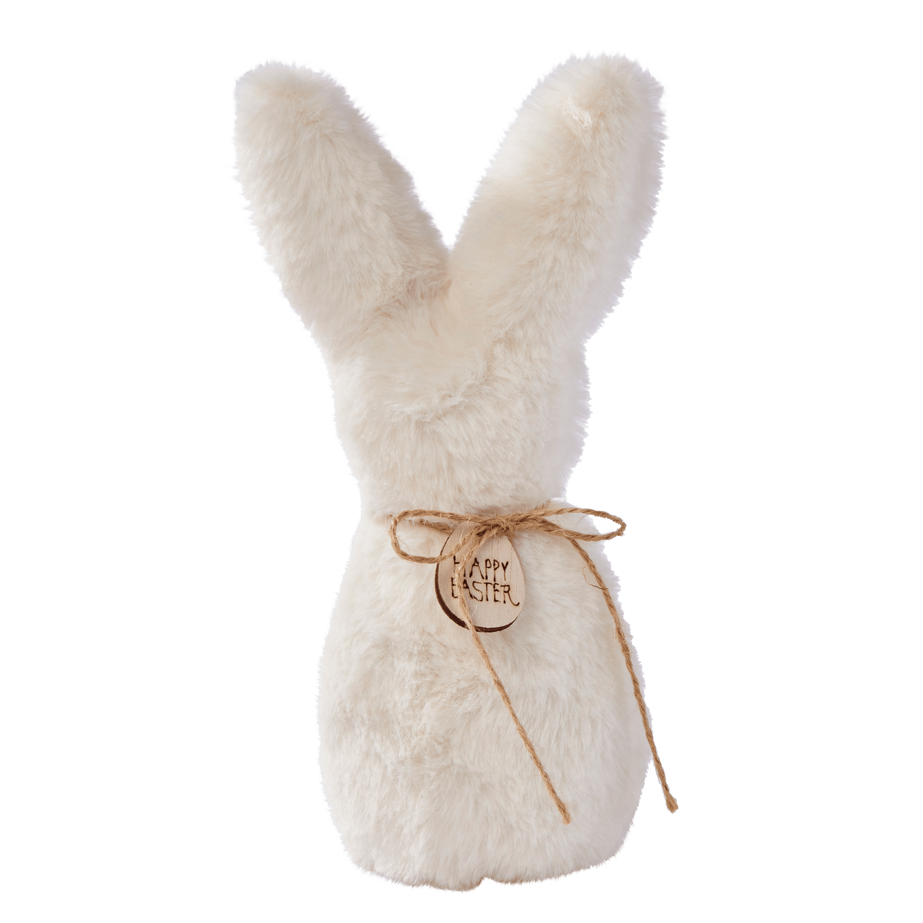 TEDDY BUNNY Staandecoratie crèmeH 20,5 cm - Ø 8,5 cm