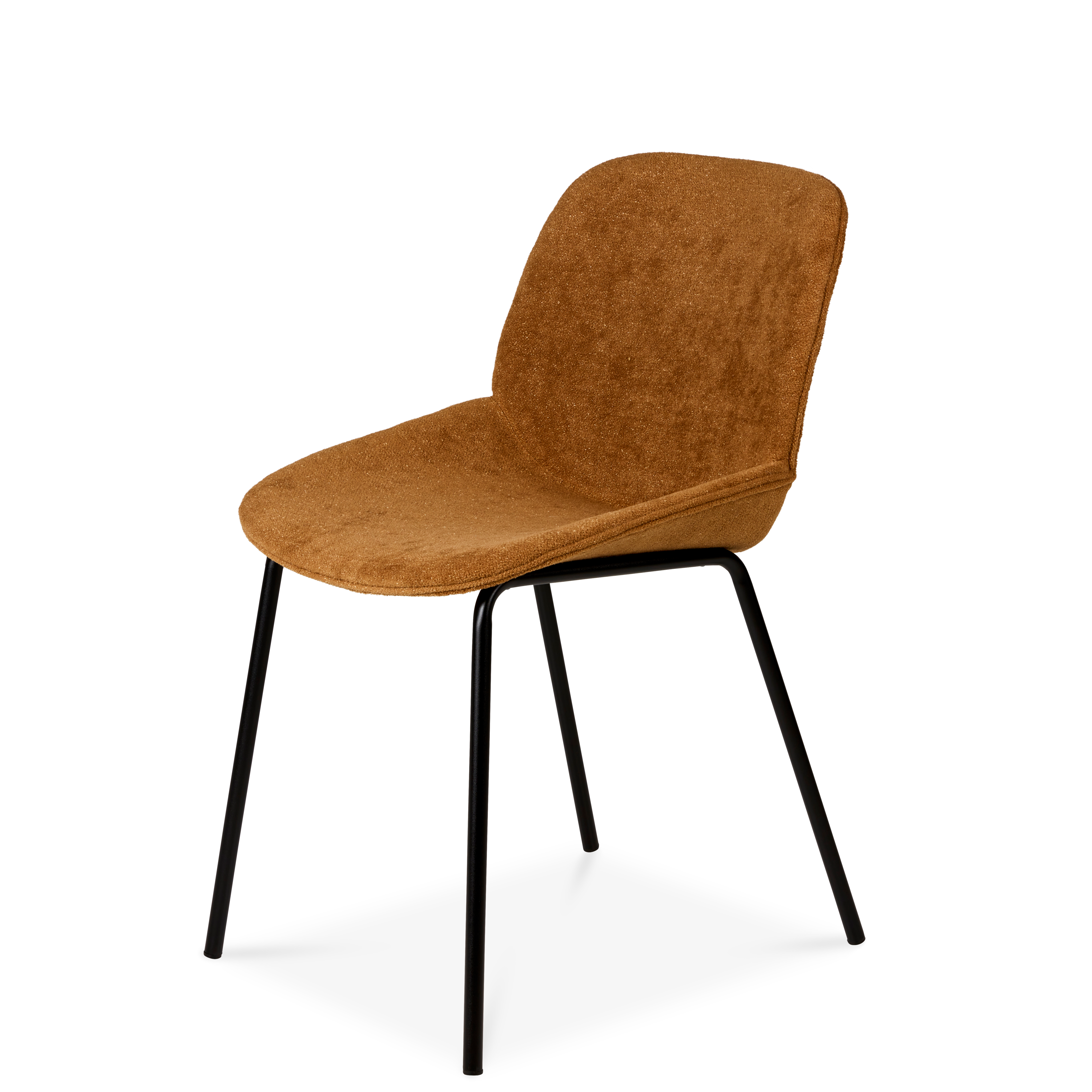 REMI Eetkamerstoel bruinH 81 x B 47 x D 57,5 cm
