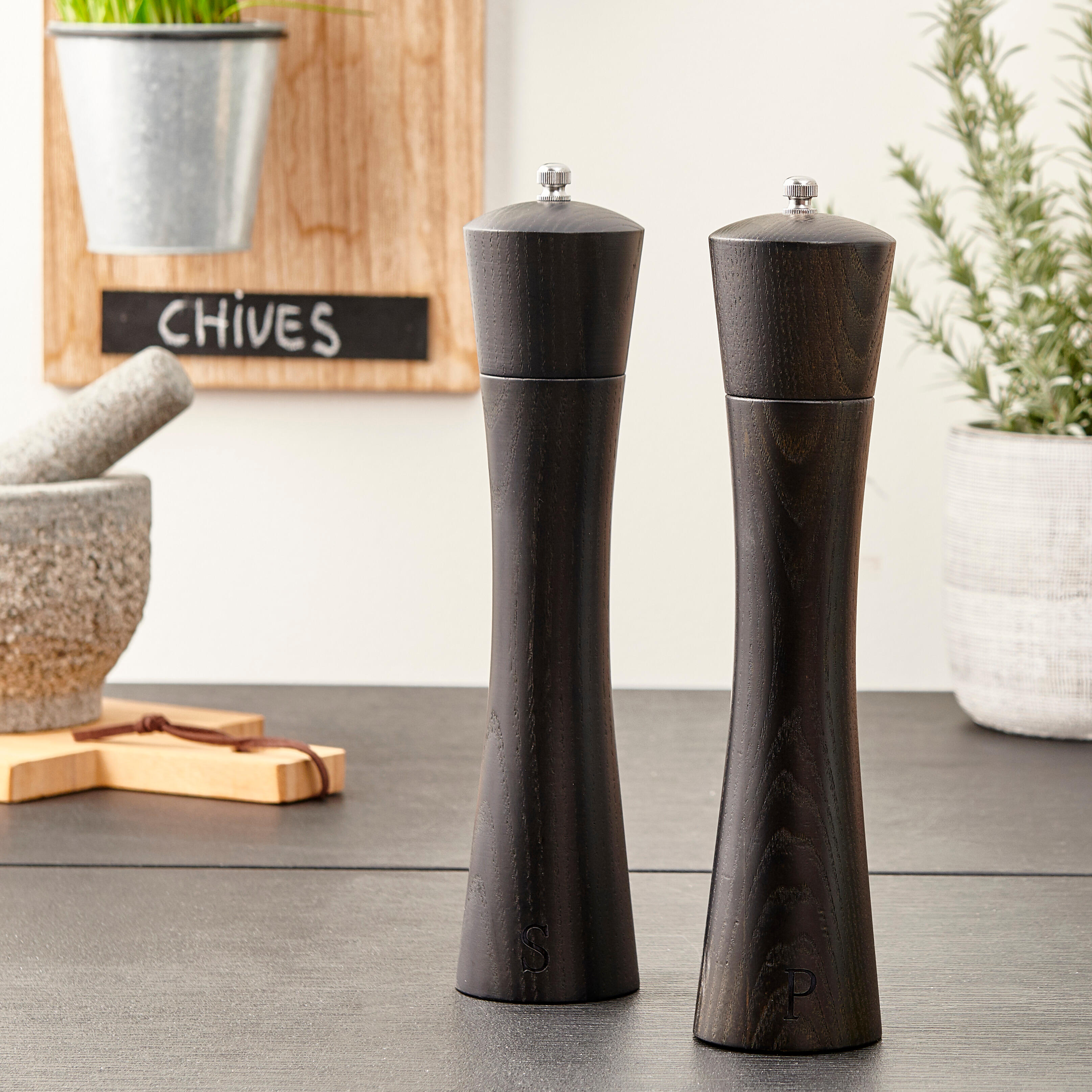 ASH Zoutmolen zwartH 26 cm - Ø 6 cm - CASA