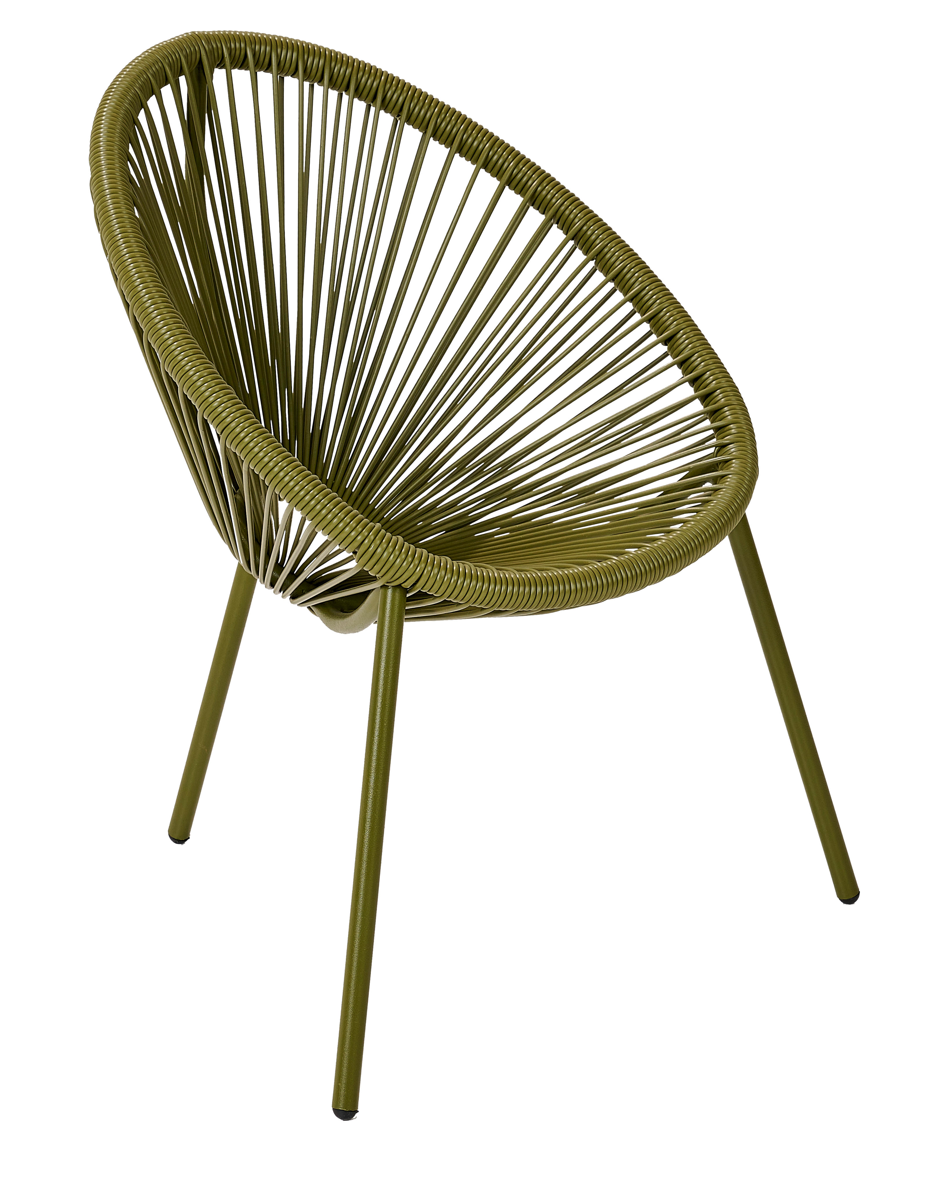 ACAPULCO Kinderstoel groenH 56 x B 43 x D 42 cm - CASA