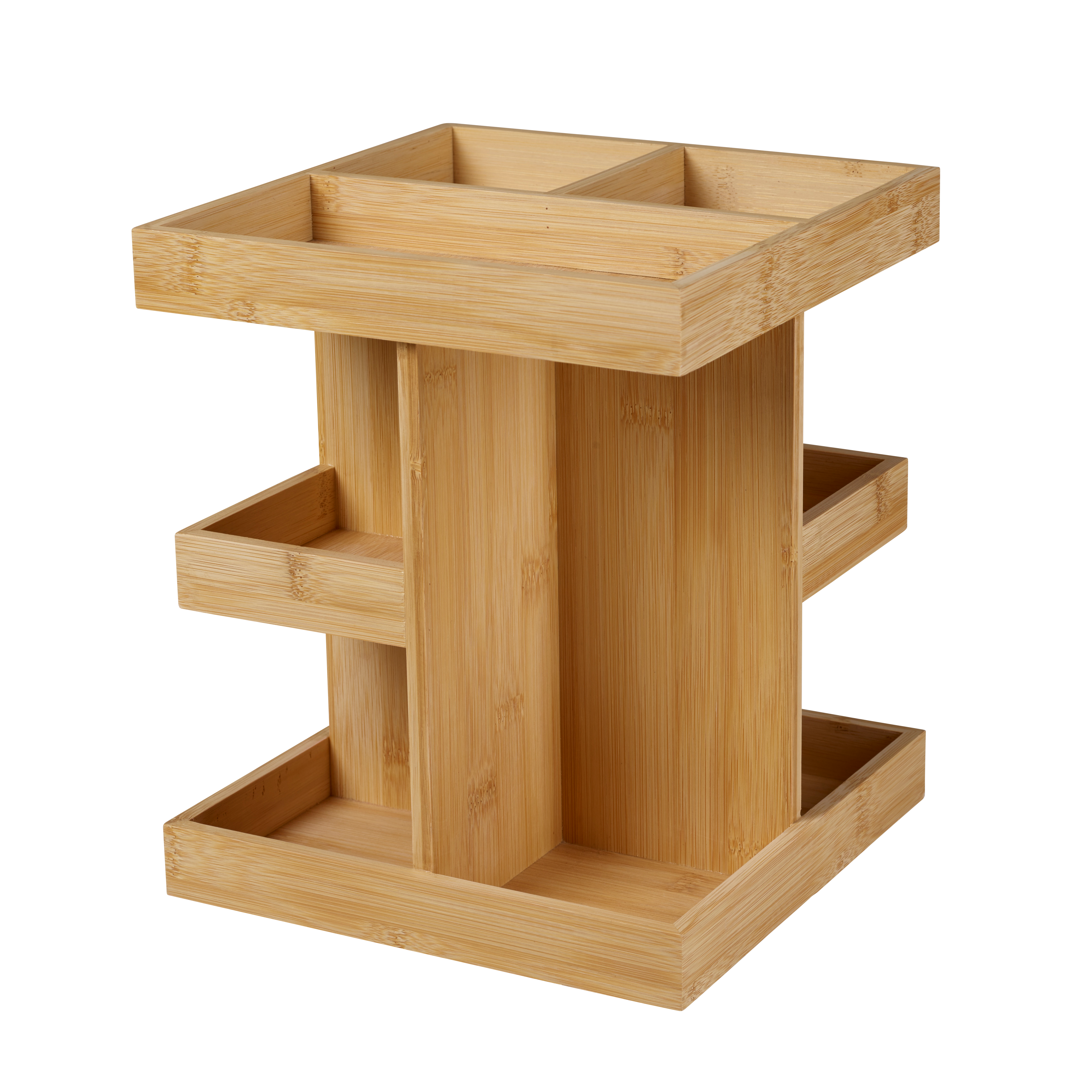 BAMBOO Organiser naturelH 27,5 x B 22,5 x D 22,5 cm