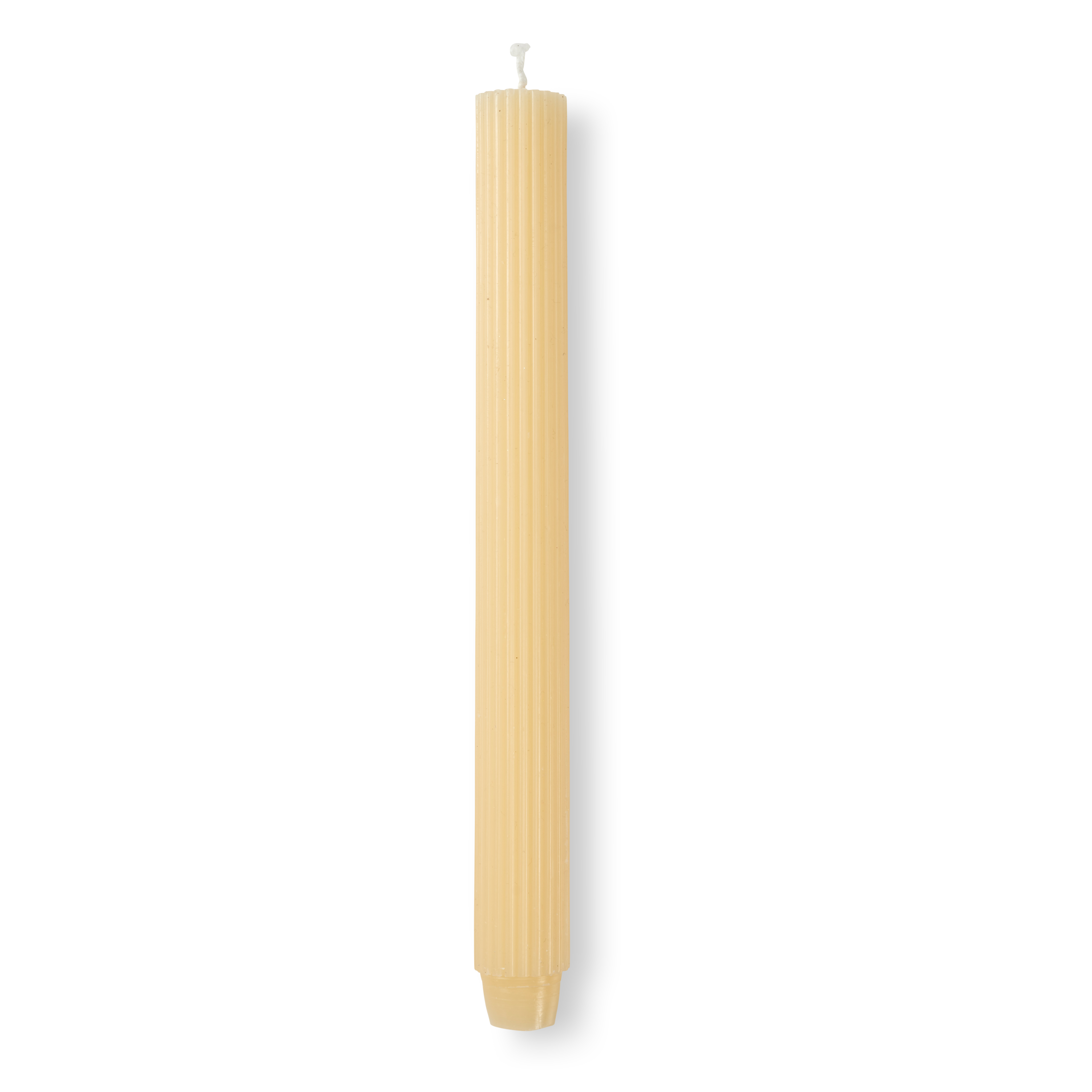 RIB Rib kaars ivoorL 25 cm - Ø 2,6 cm