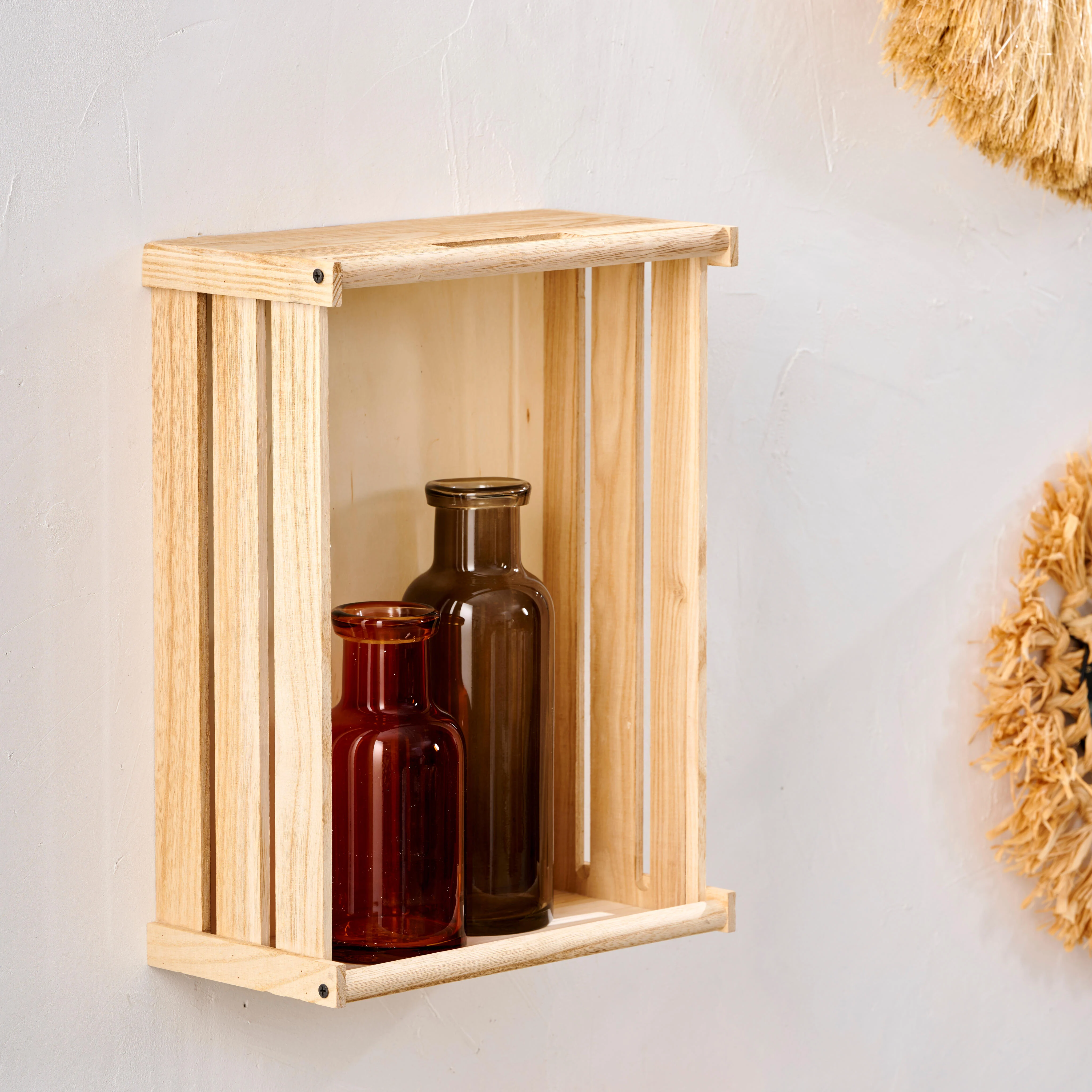 FARMER Kratje L naturelH 16 x B 41 x D 31 cm - CASA