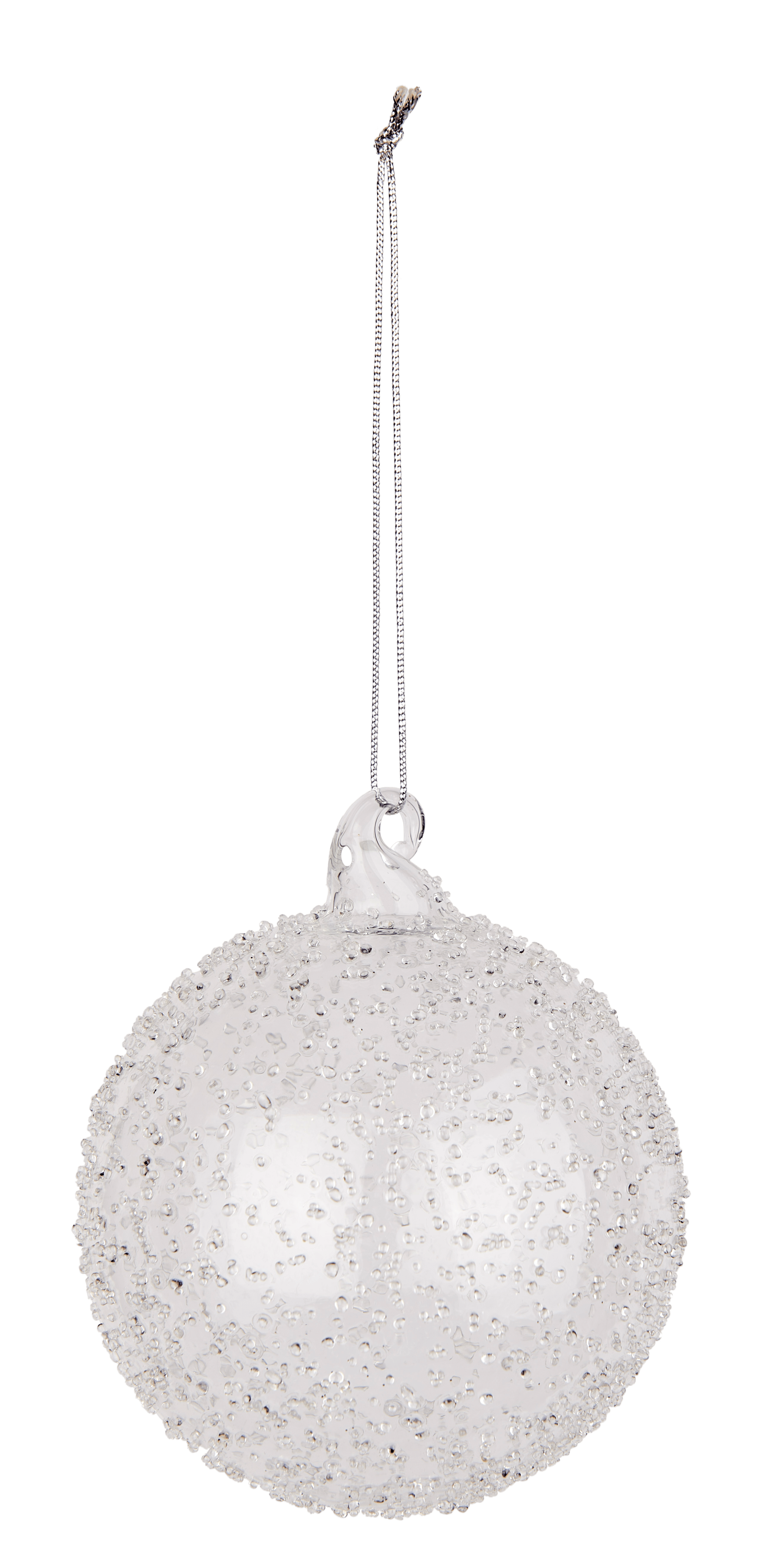 FREEZY Kerstbal transparantØ 8 cm
