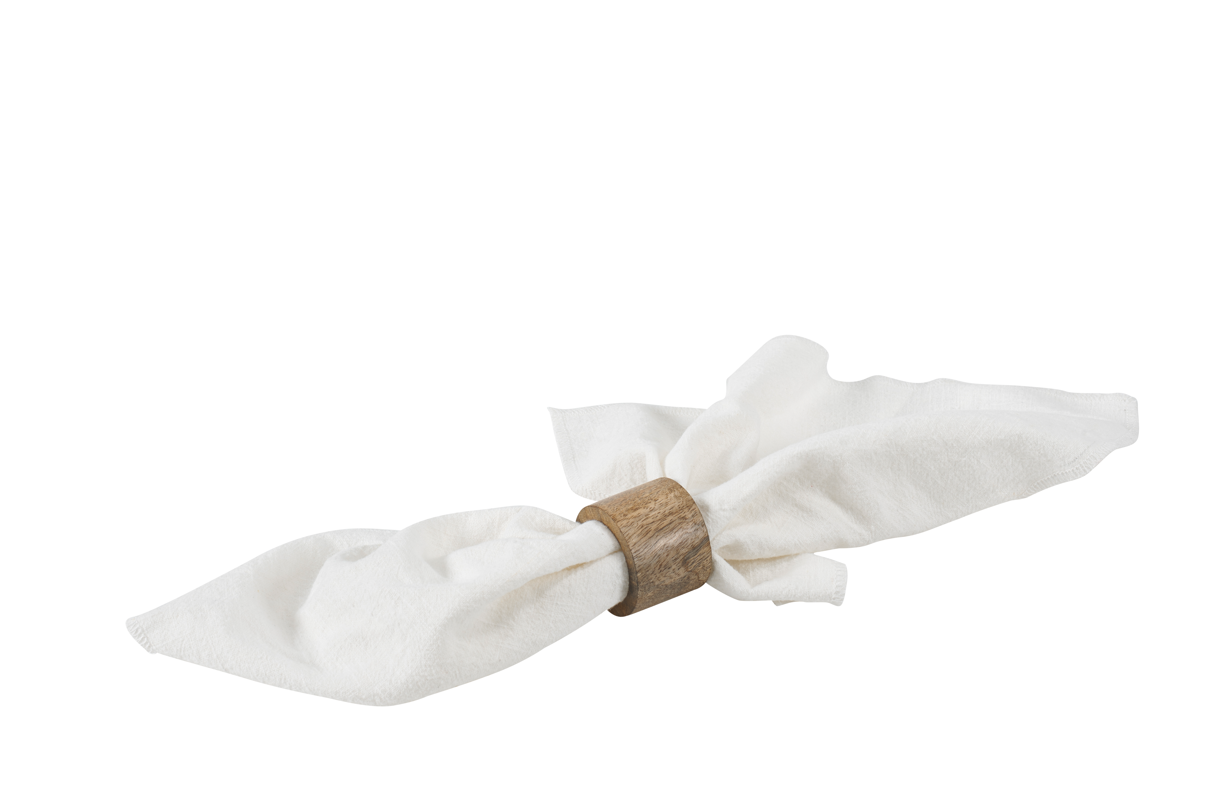 PURE LUXURY Servetring bruinH 4 x B 5 x D 5 cm