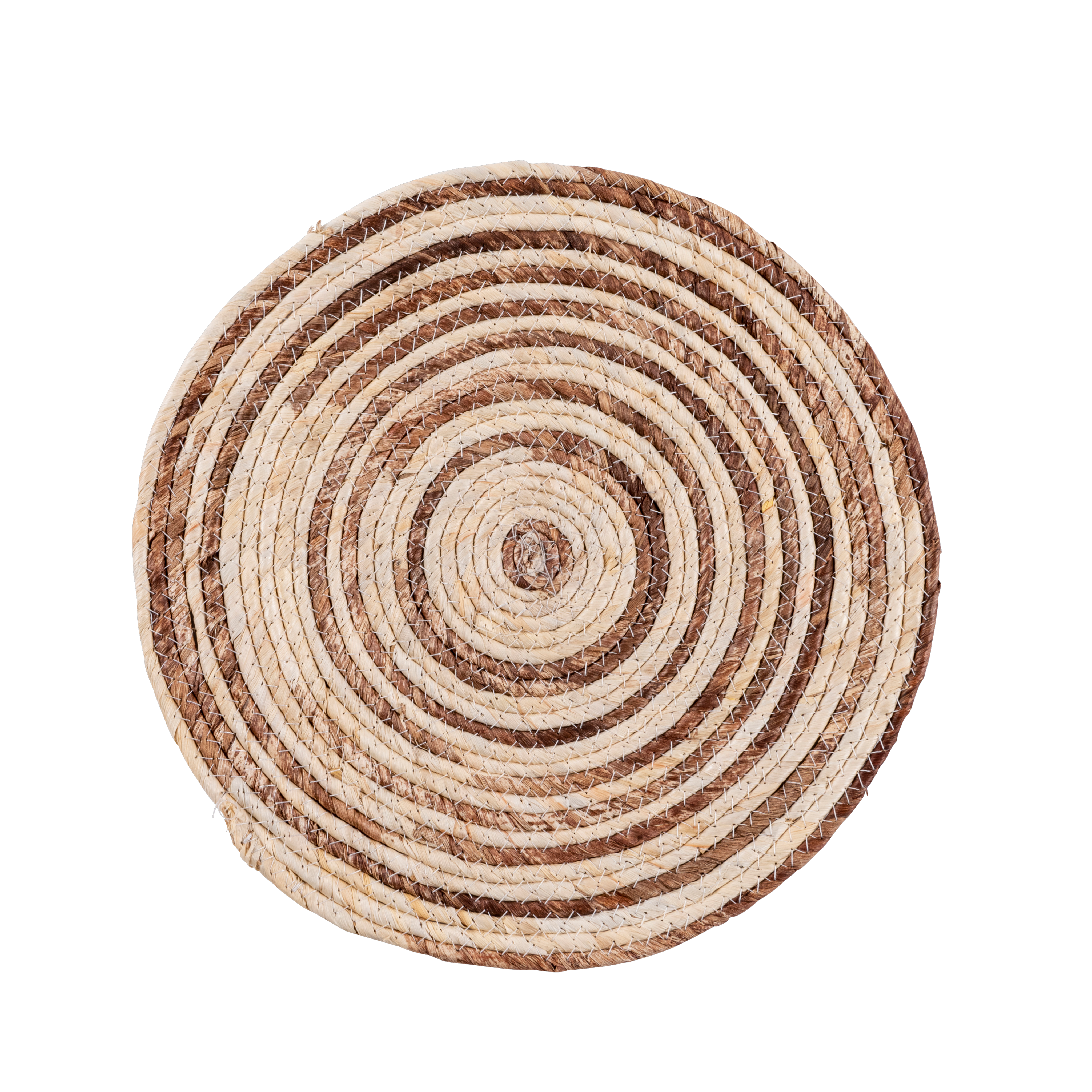 CORN Placemat bruin, naturelH 1 cm - Ø 38 cm