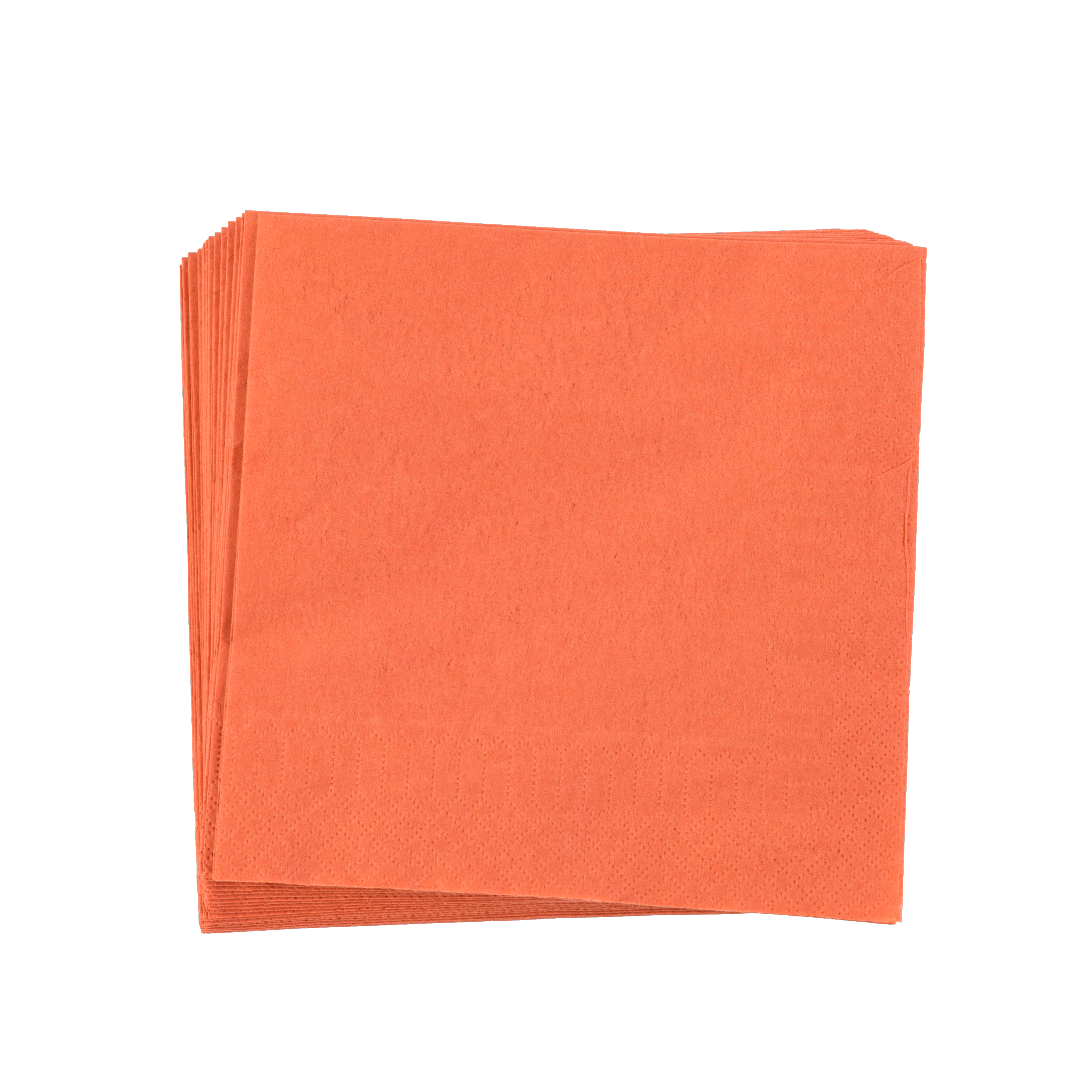 UNI Set van 20 servetten oranjeB 33 x L 33 cm