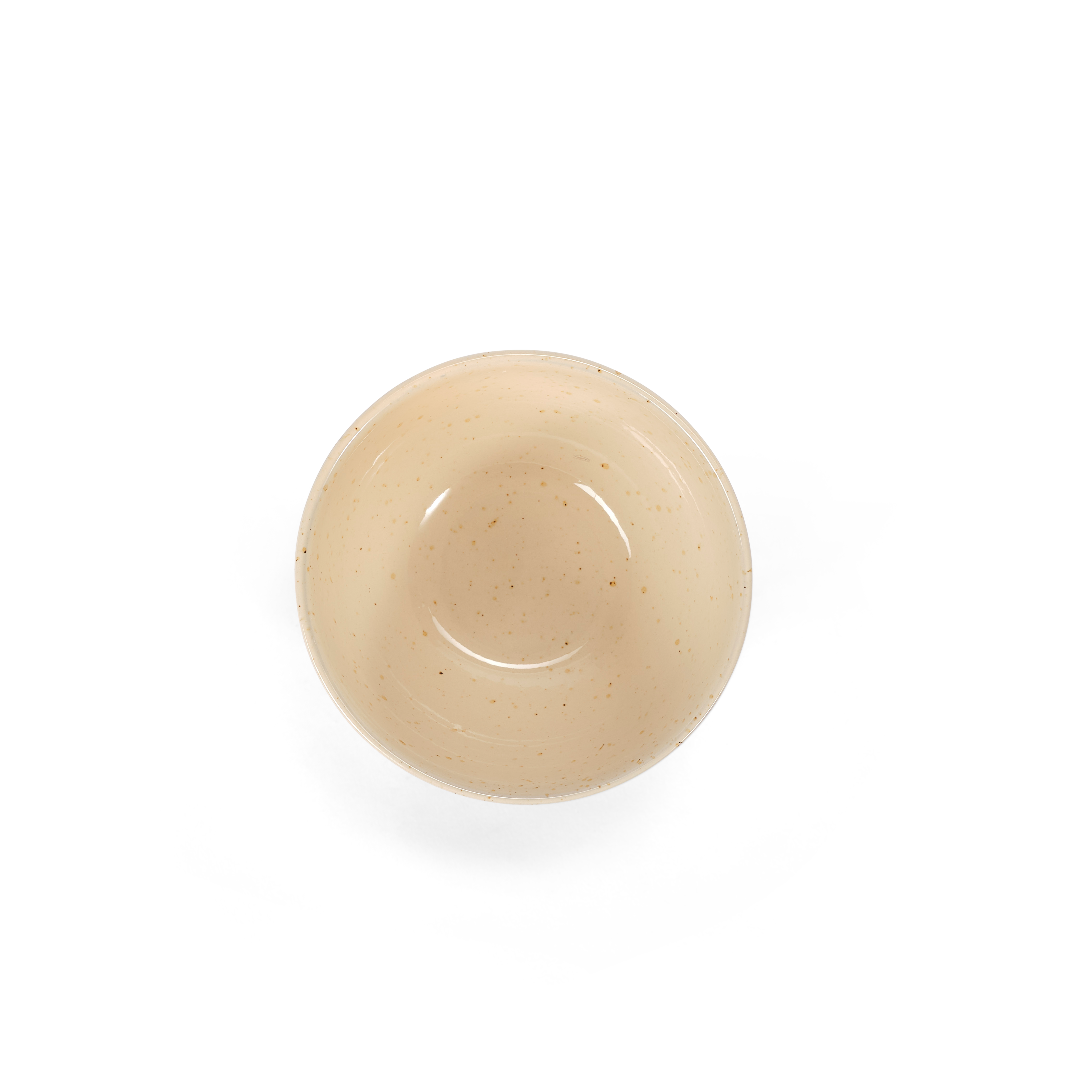 TERRA Bowl beige - set van 4 H 6,5 cm - Ø 14 cm