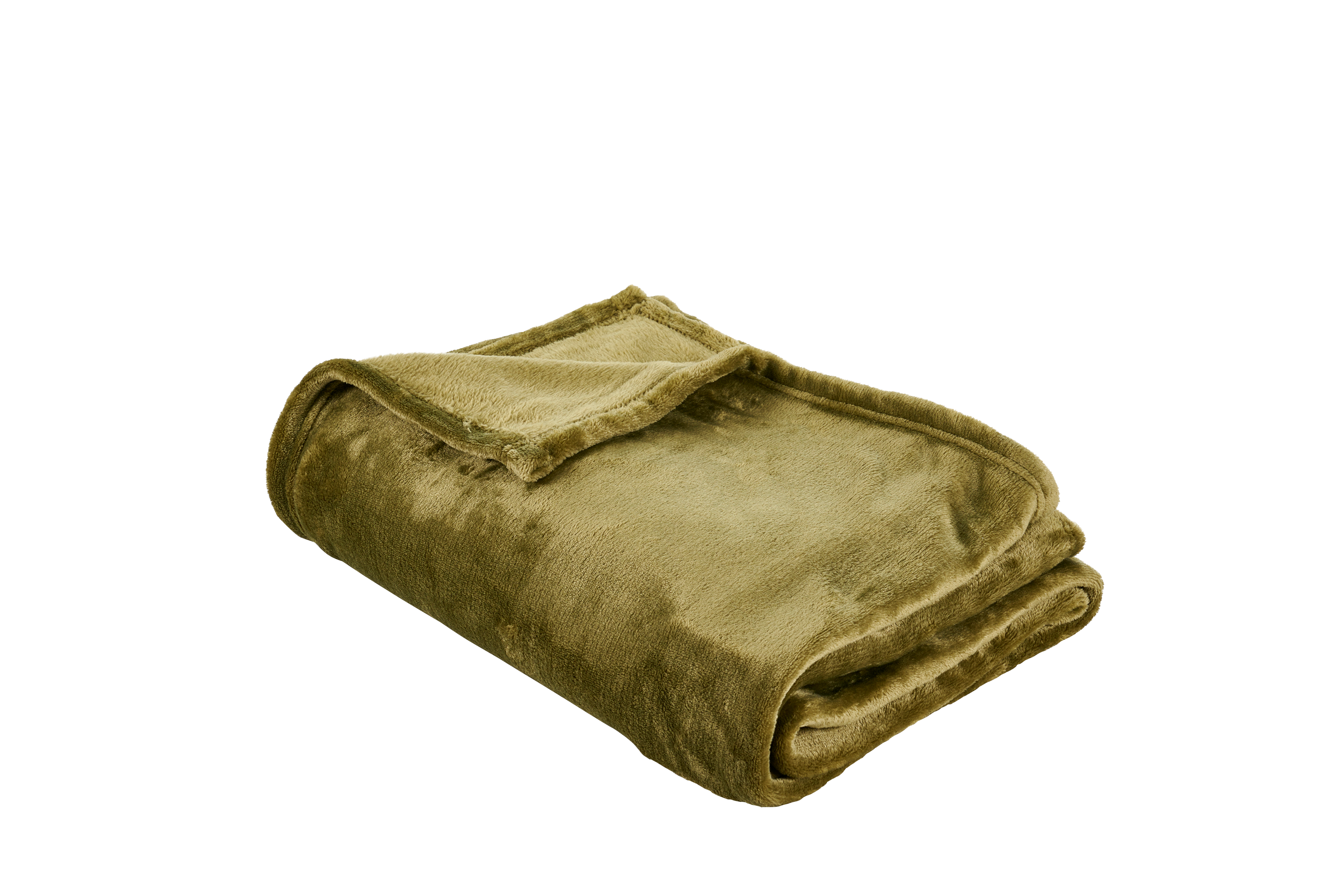 FLANELLA Plaid groenB 150 x L 200 cm