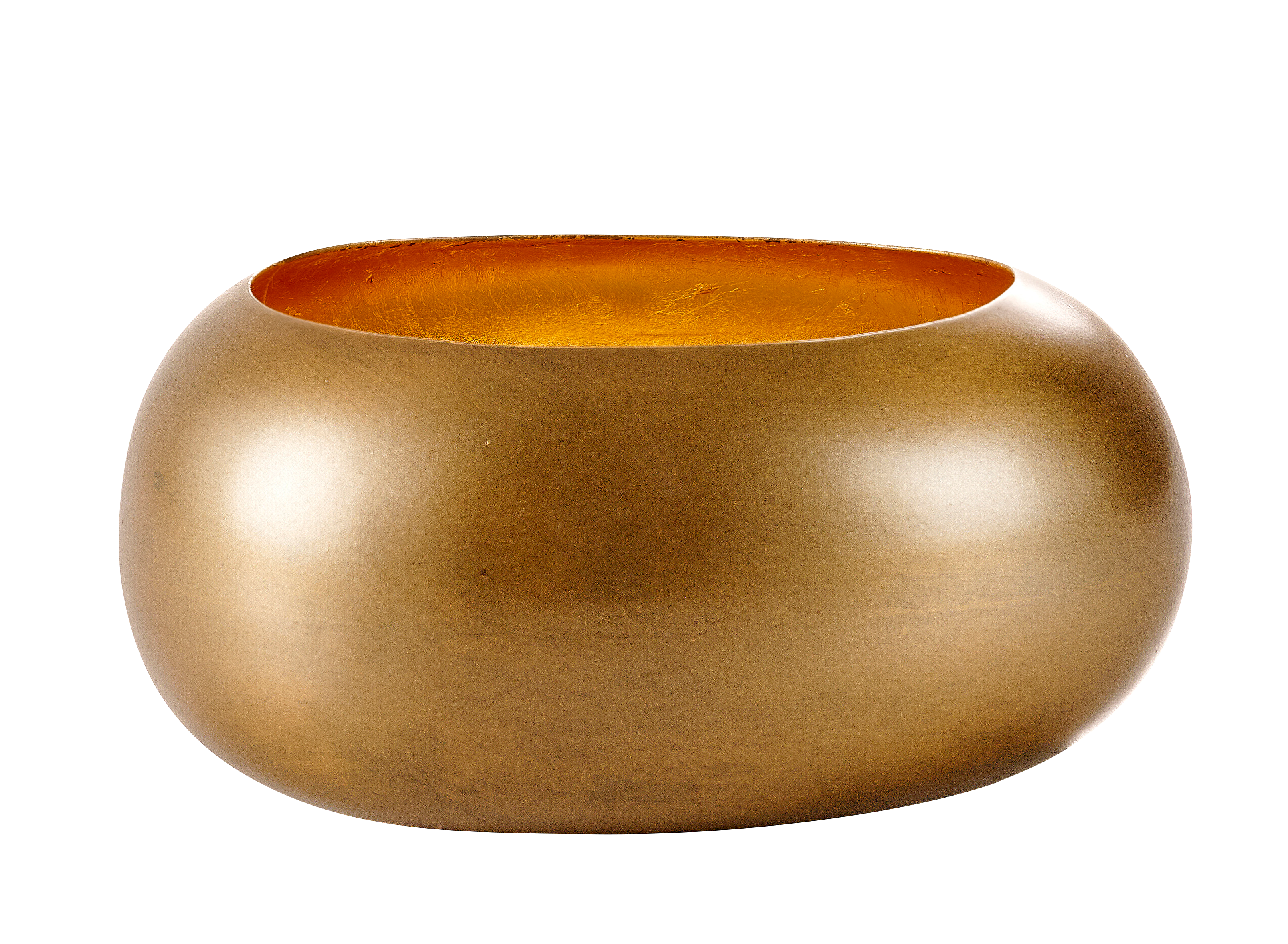 GIMINI Theelichthouder goudH 5,5 x B 12,5 x D 9 cm