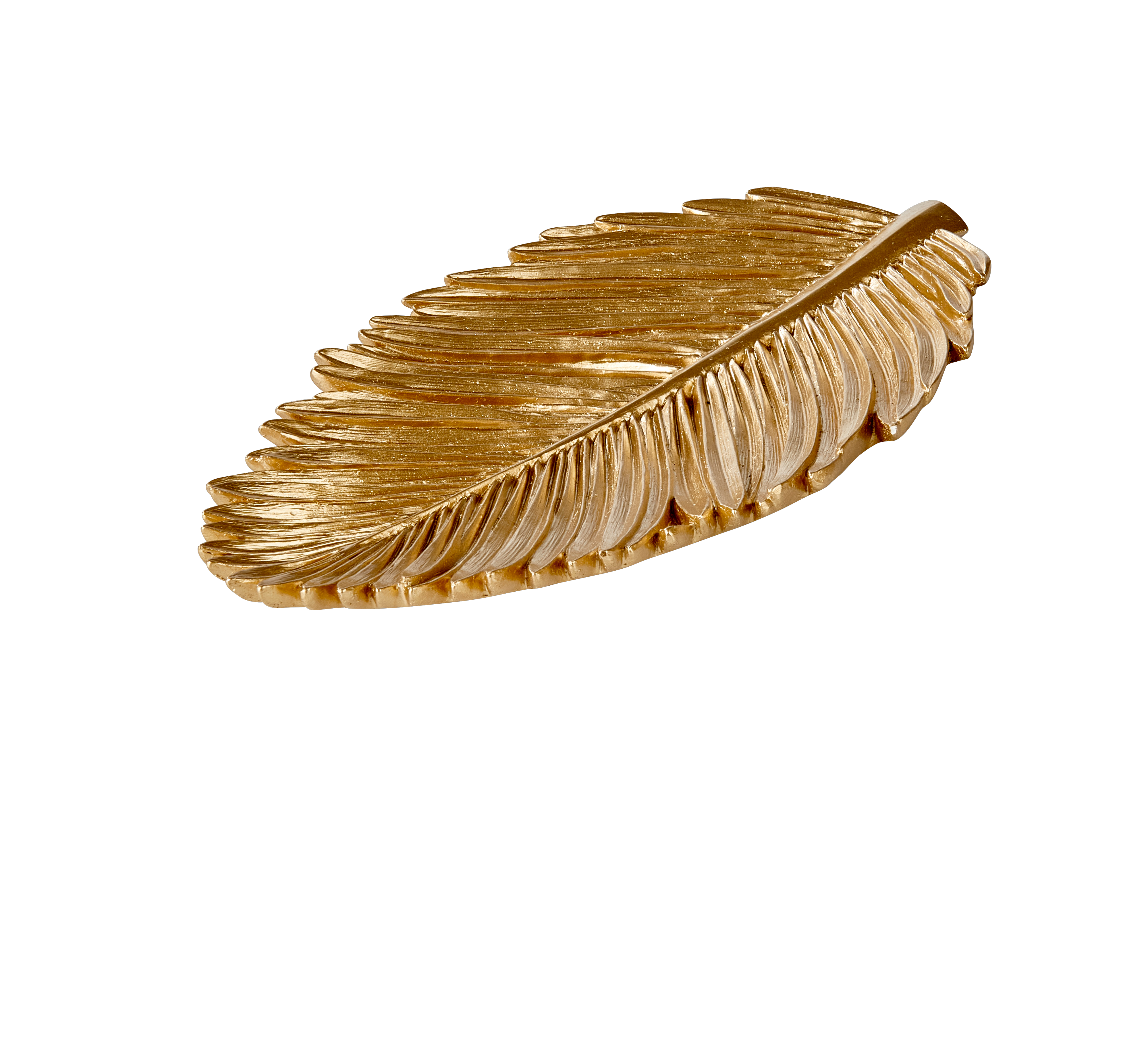 PALM DECO BLAD goudH 2,5 x B 28 x D 15 cm