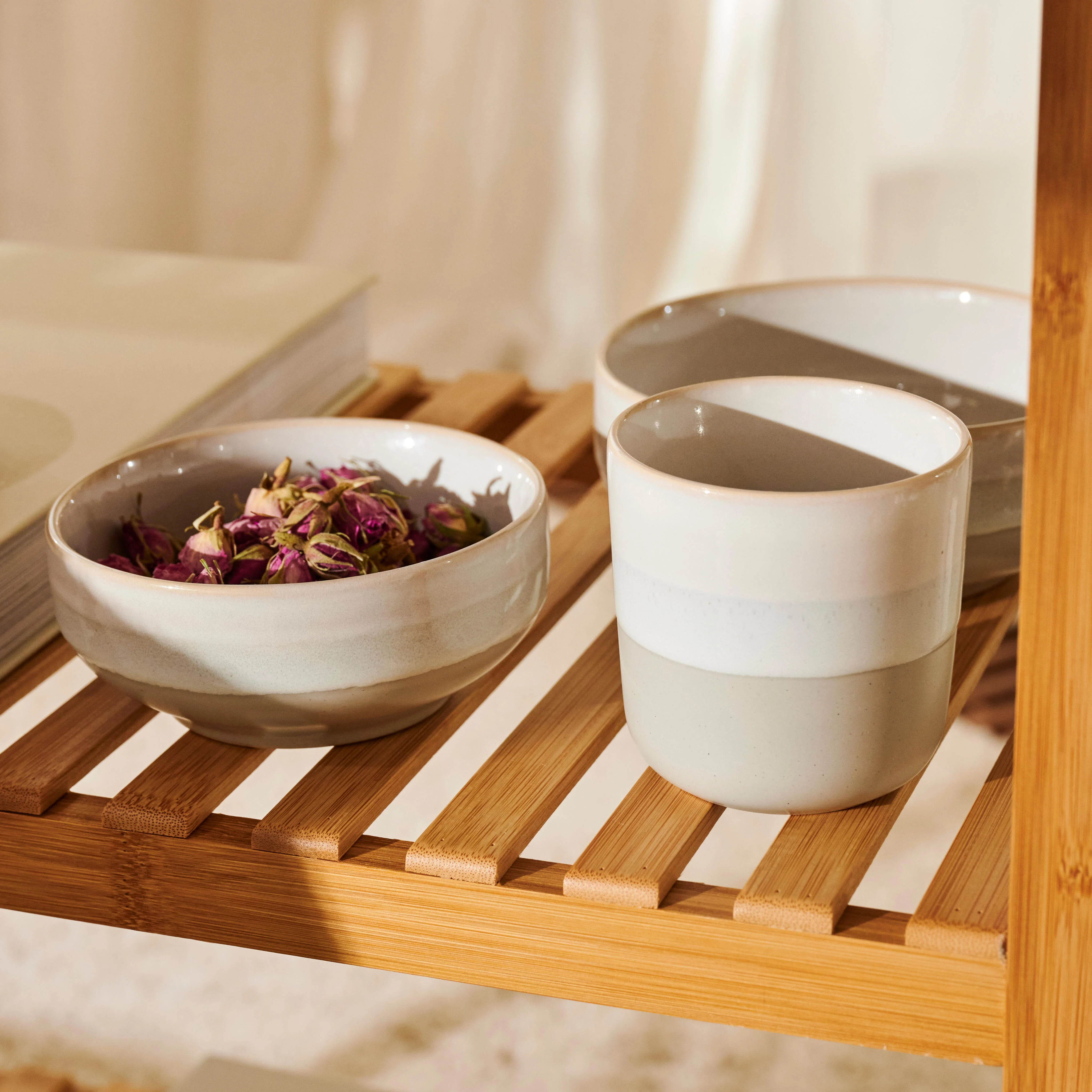 JESSIE WHITE Bowl witH 5,5 cm - Ø 12 cm