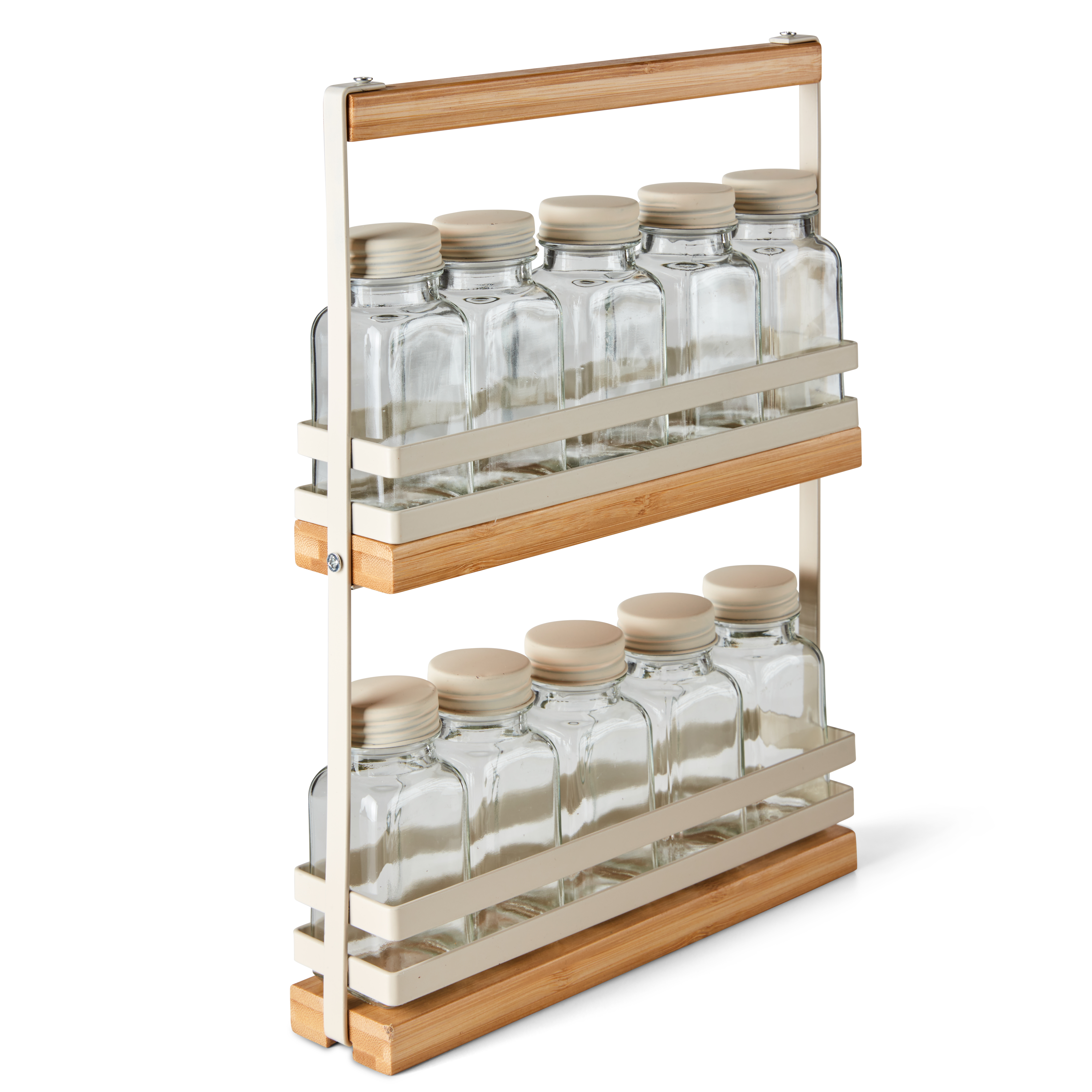 COMPACT Kruidenrekje beigeH 30 x B 21,5 x D 5 cm