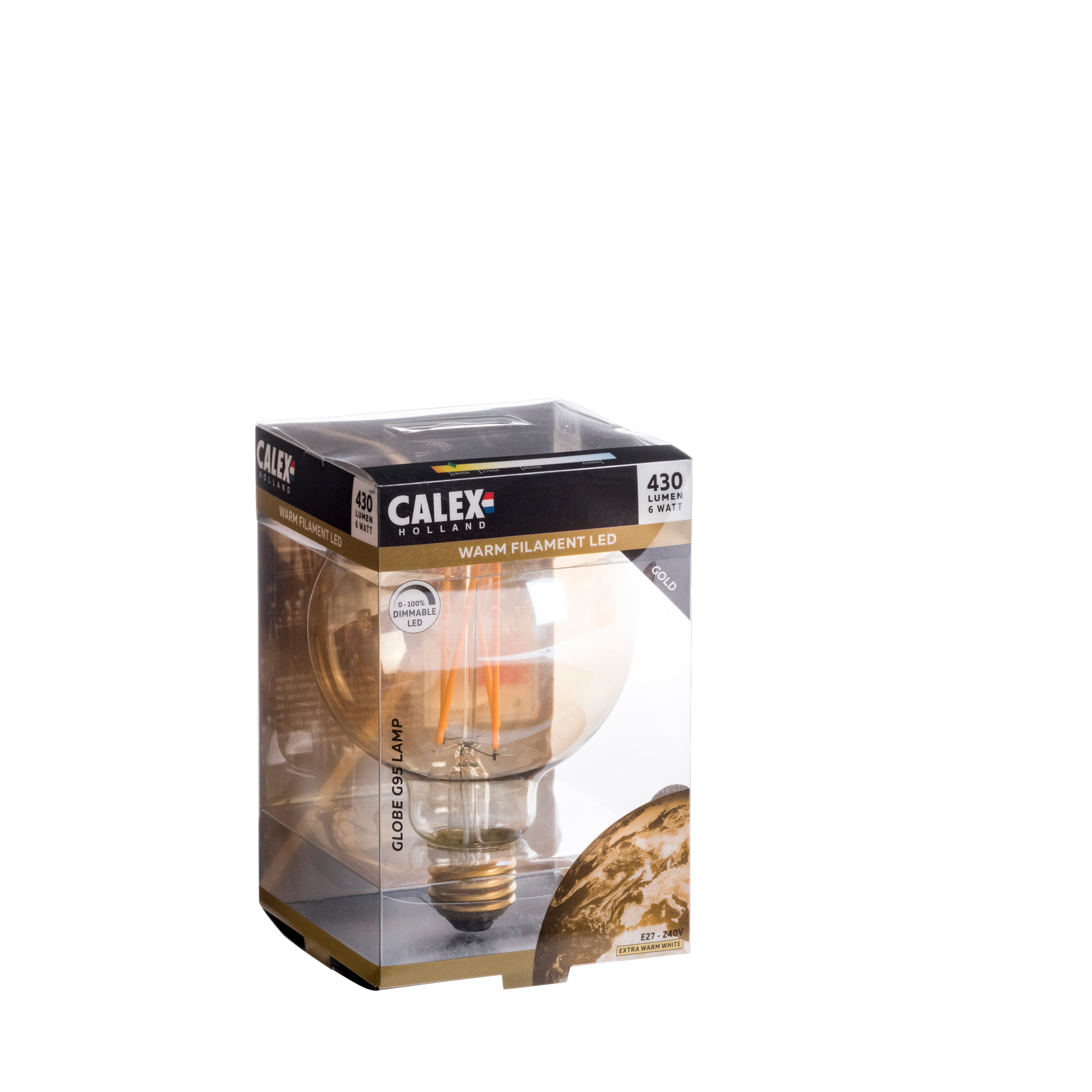 CALEX Led Globelamp 2100KL 14 cm - Ø 9,5 cm