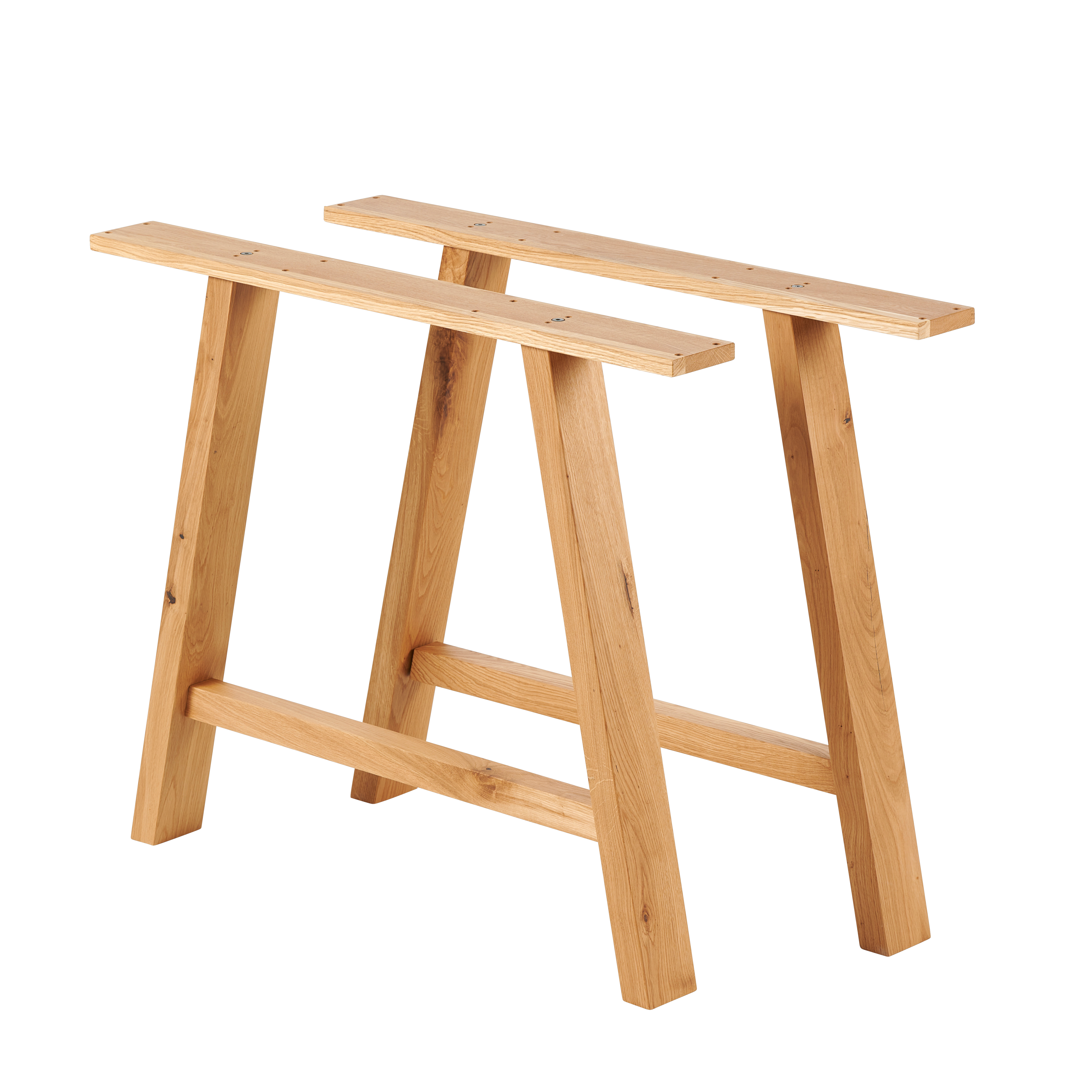 NEW OAK Tafelpoten naturelH 72 x B 79 x D 8 cm
