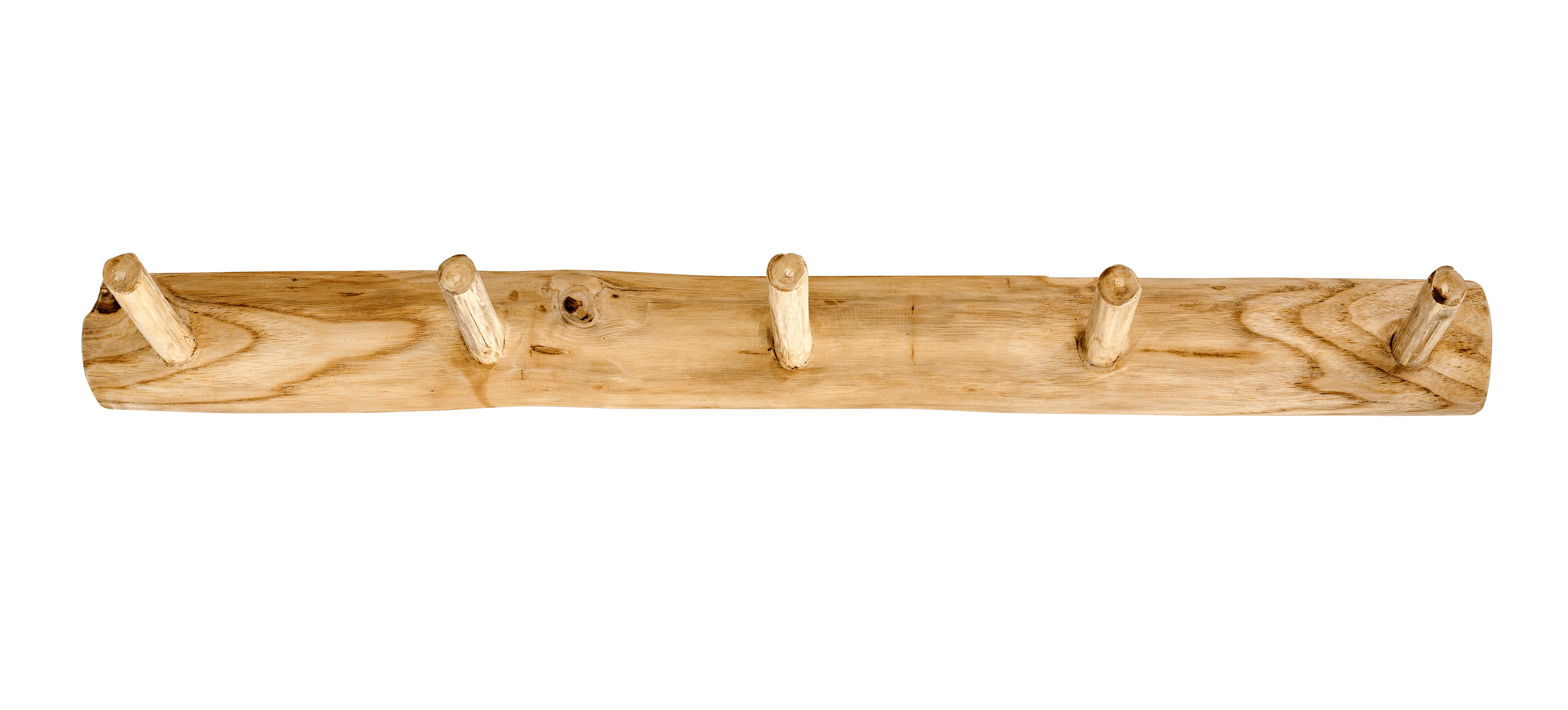 TIKA Wandkapstok naturelH 10 x B 80 x D 10 cm