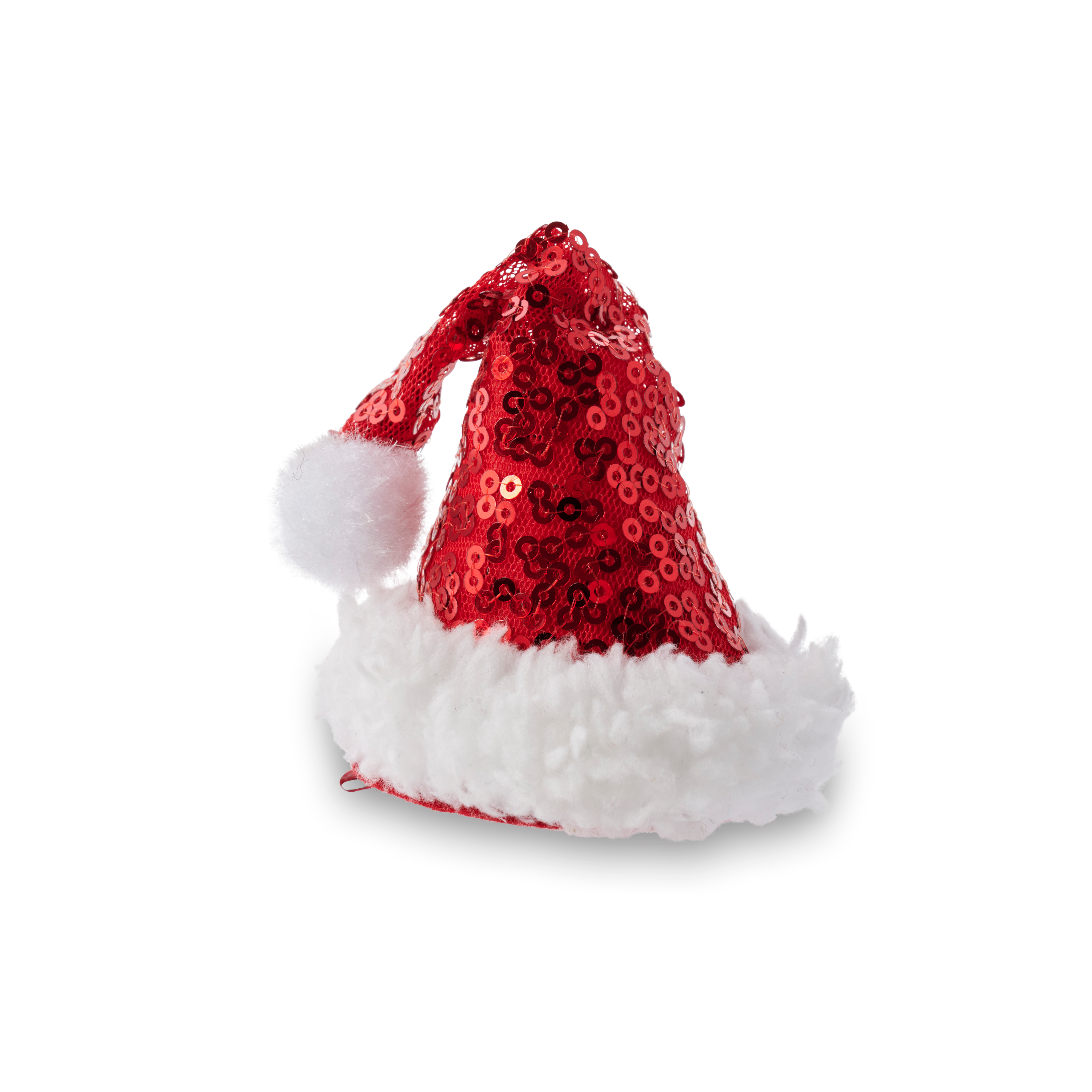 SANTA  Haarclip roodH 12 cm - Ø 6 cm
