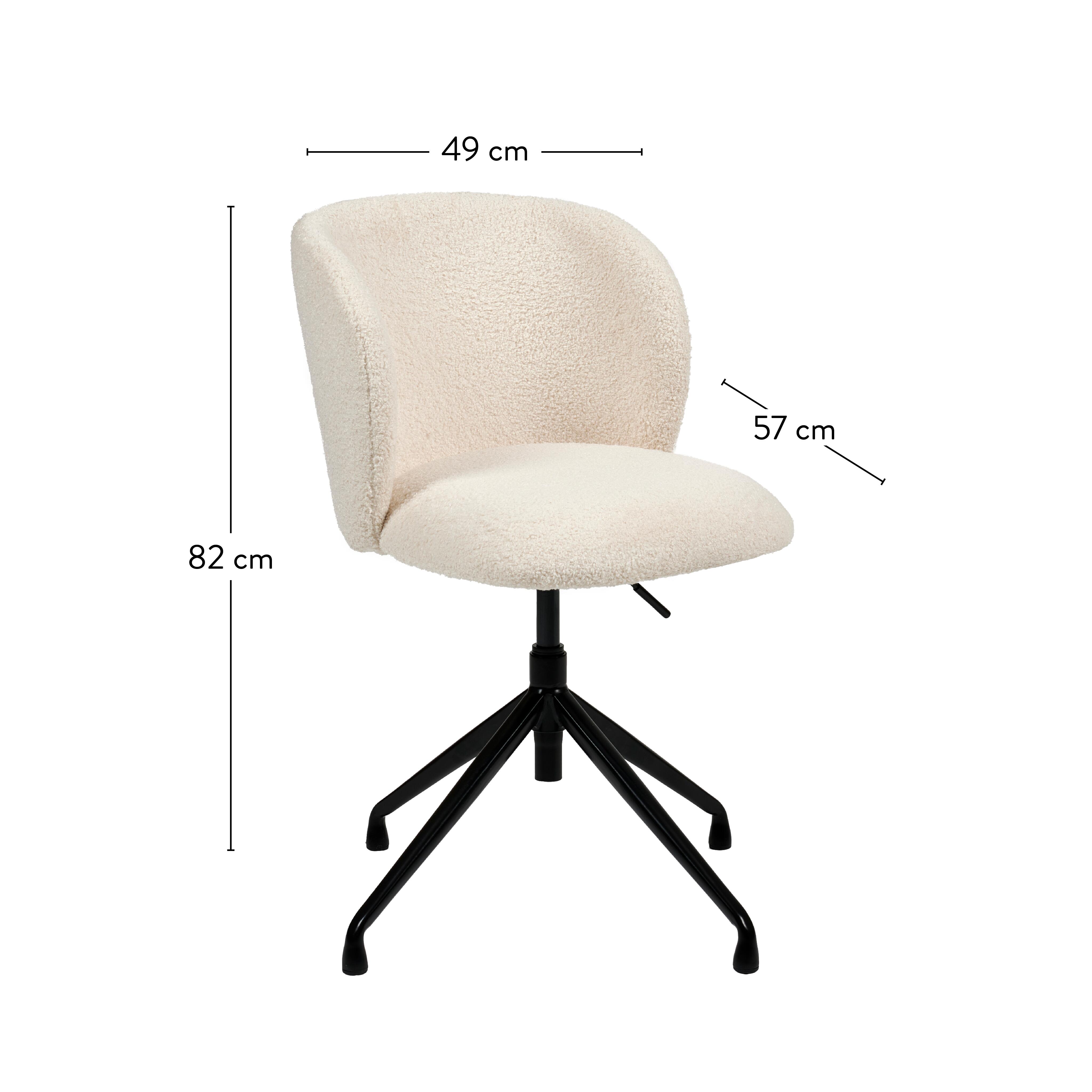 TATE Bureaustoel witH 82 x B 49 x D 57 cm