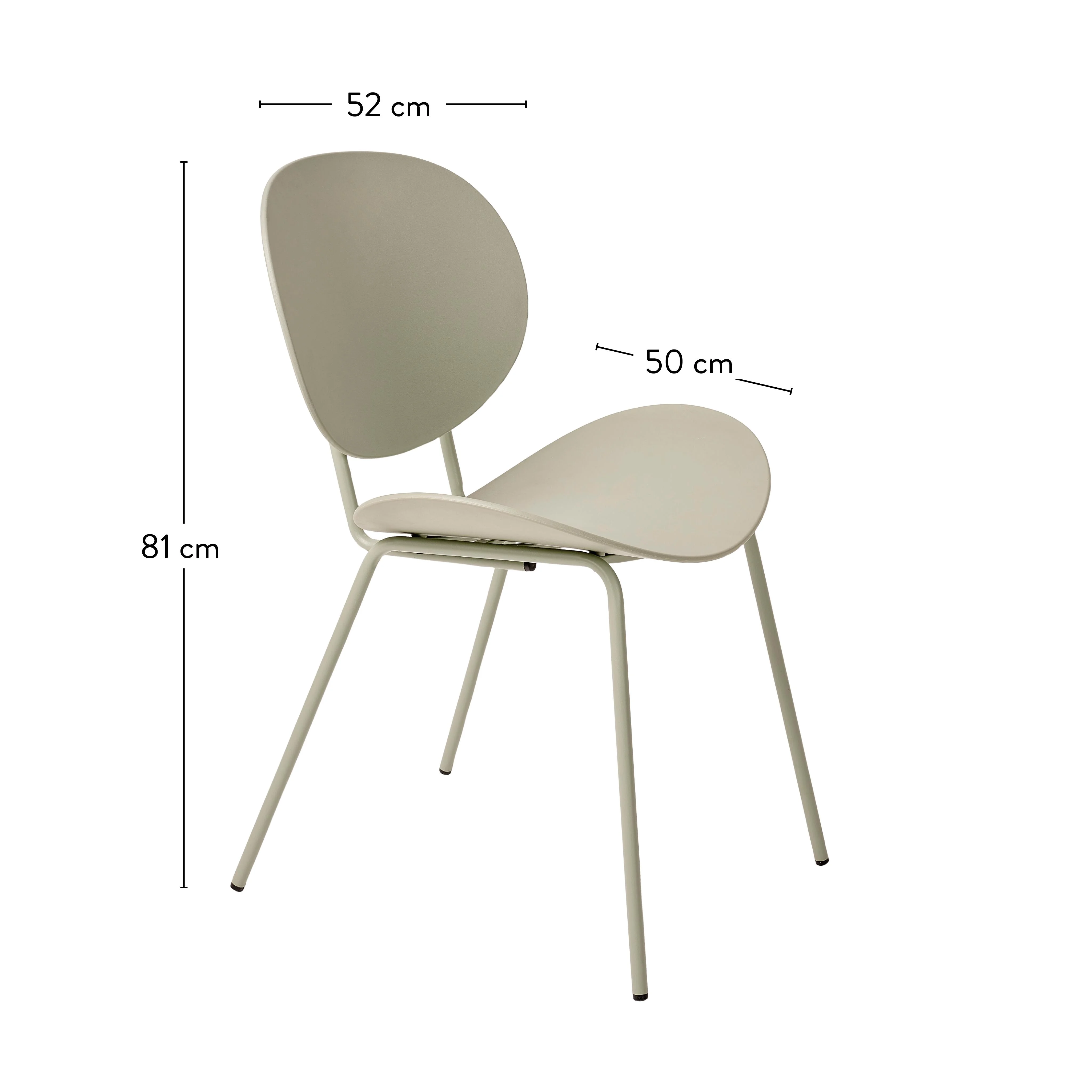 FINN Eetkamerstoel muntH 81 x B 52 x D 50 cm