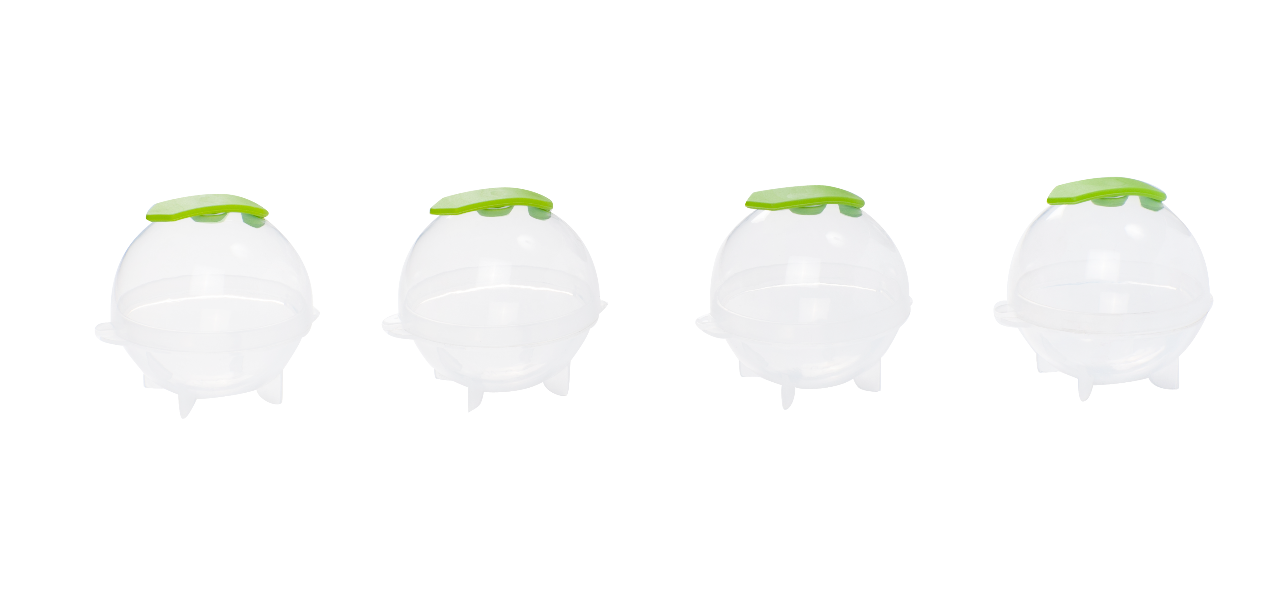 ICE BALLS IJsballen set van 4 transparantØ 6 cm