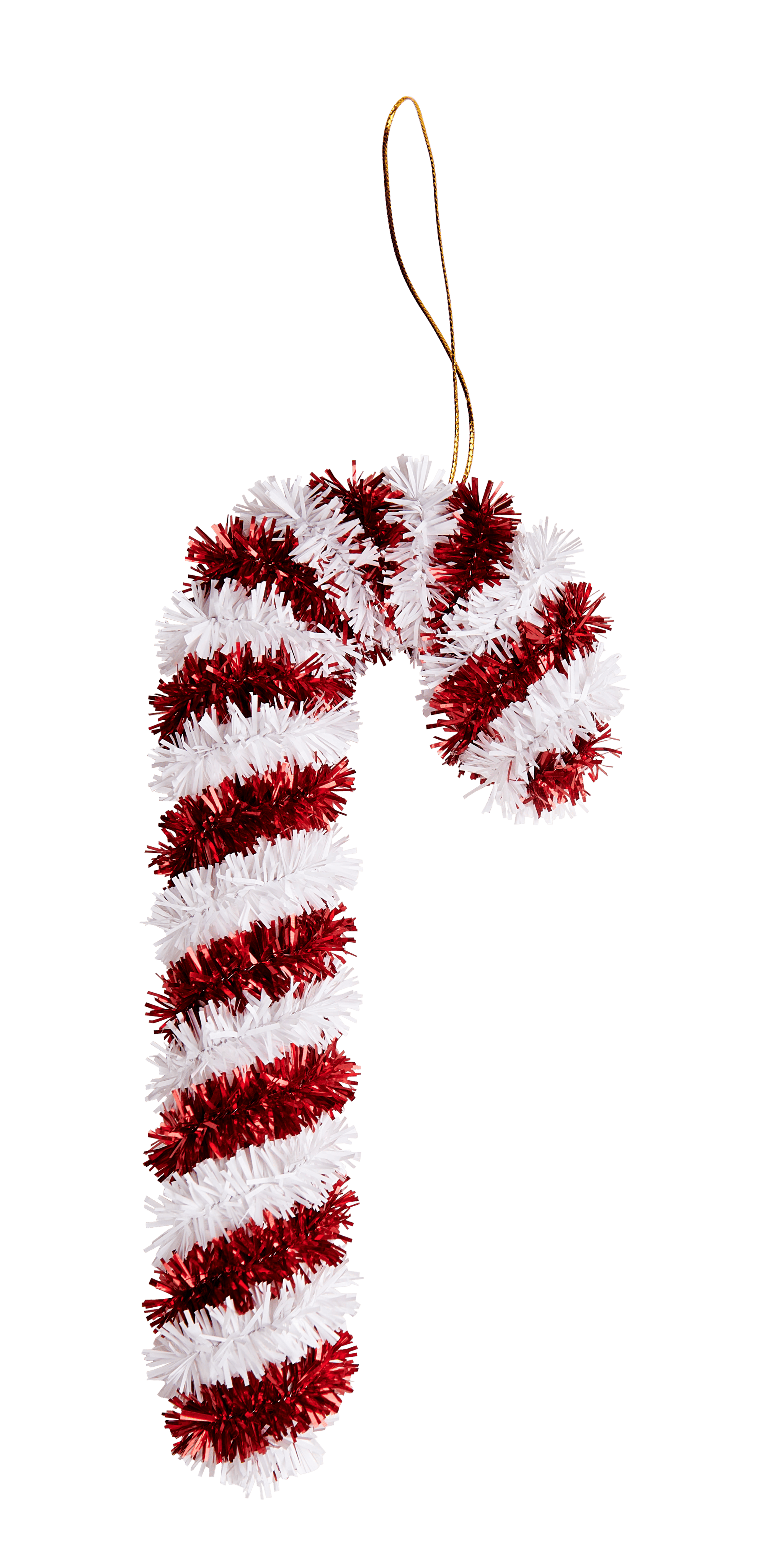CANE Hangdecoratie wit, roodB 7,5 x L 17,5 x D 2 cm