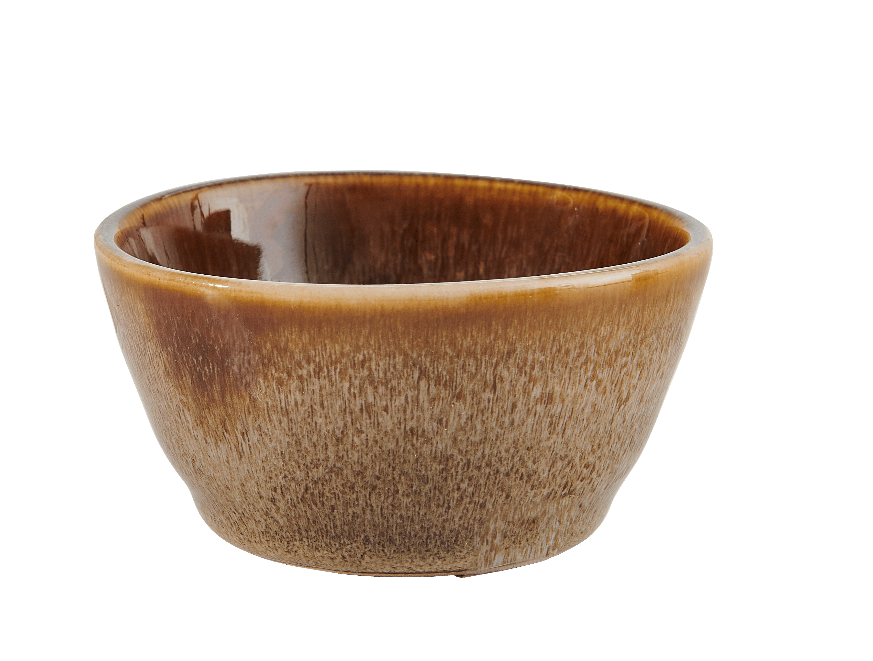 COZY Aperobowl 8 CL bruin - set van 6 H 4 cm - Ø 7,5 cm