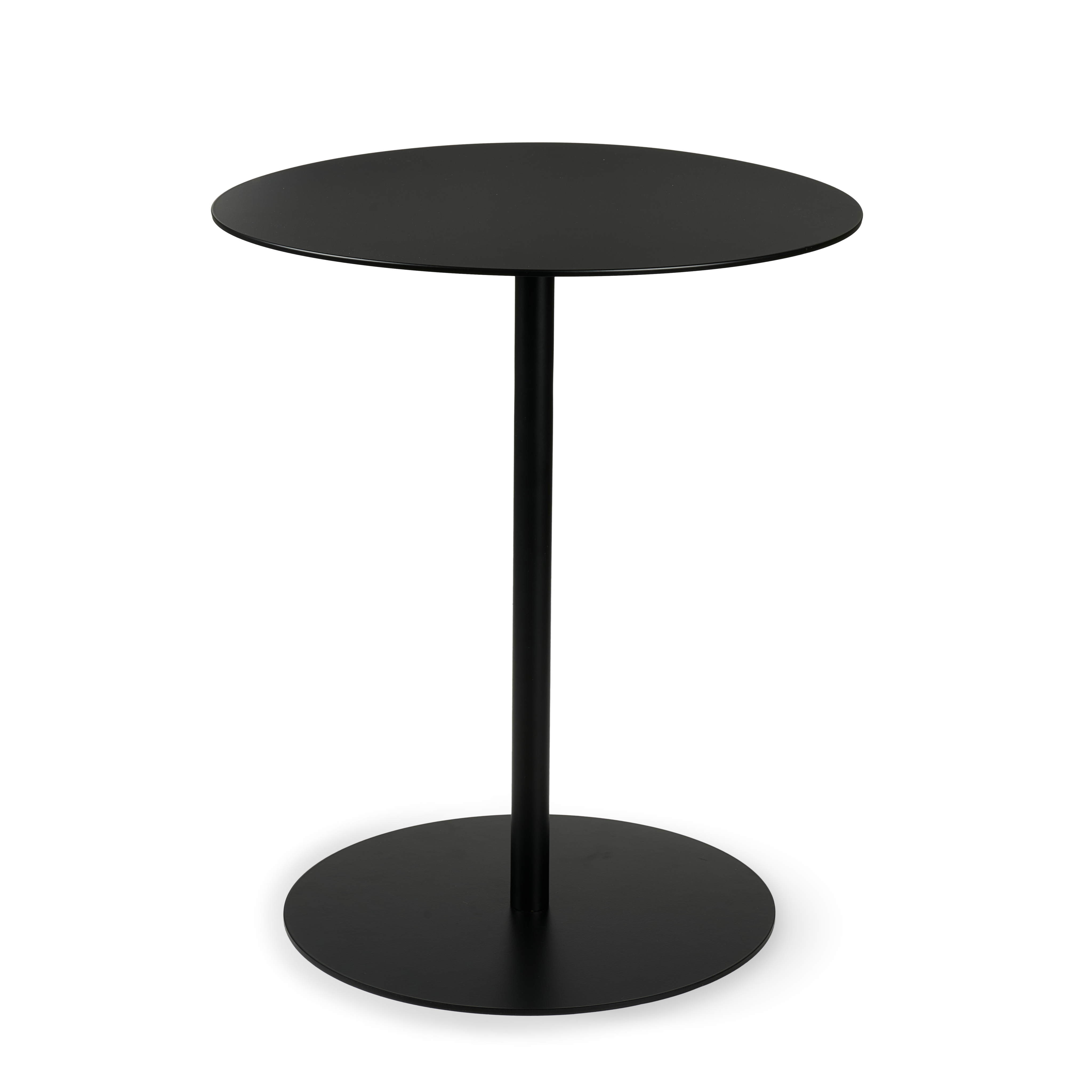 NERO Bijzettafel zwartH 47 cm - Ø 40 cm