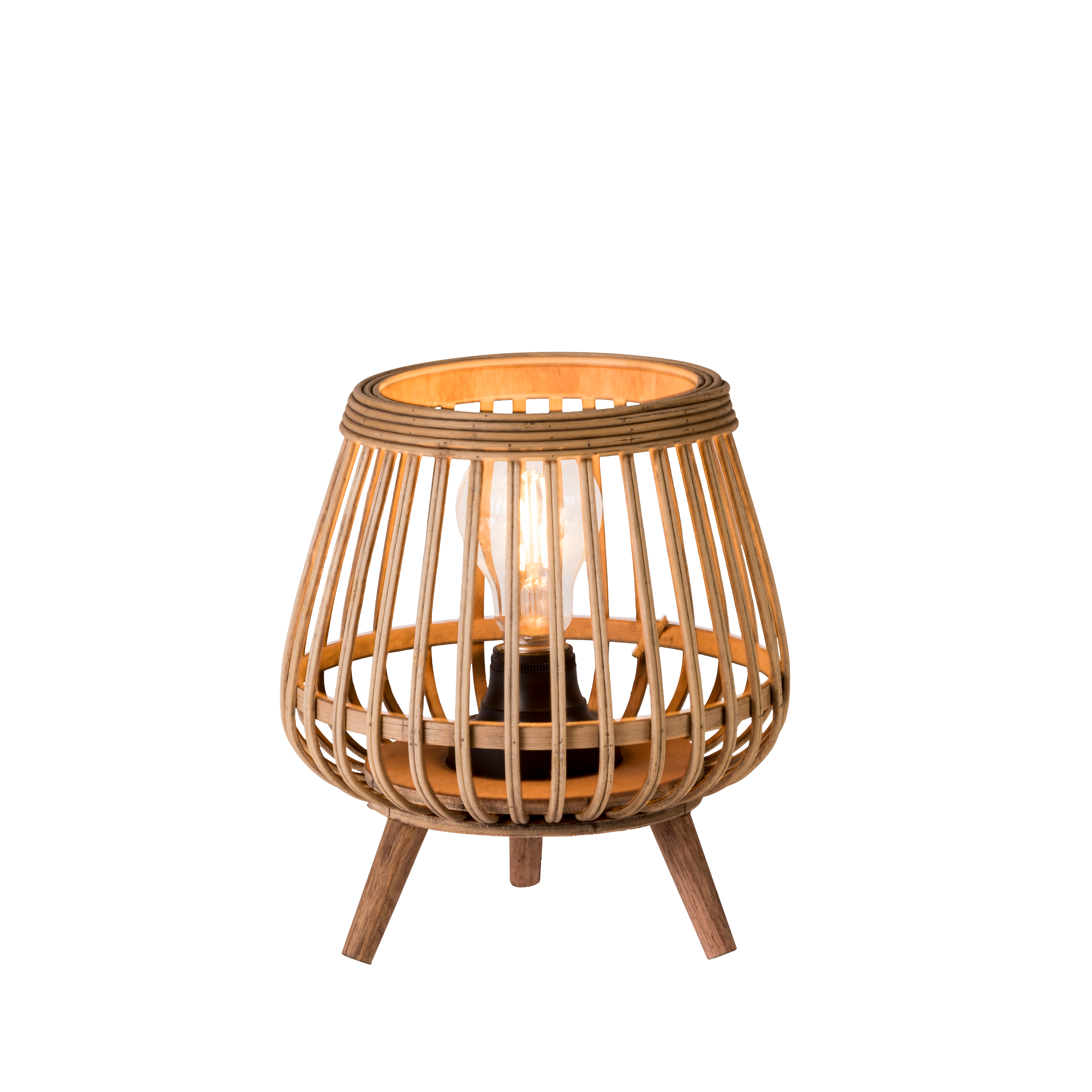 BLOQ Lamp E27 2xAA batterijen exclH 24 cm - Ø 21 cm
