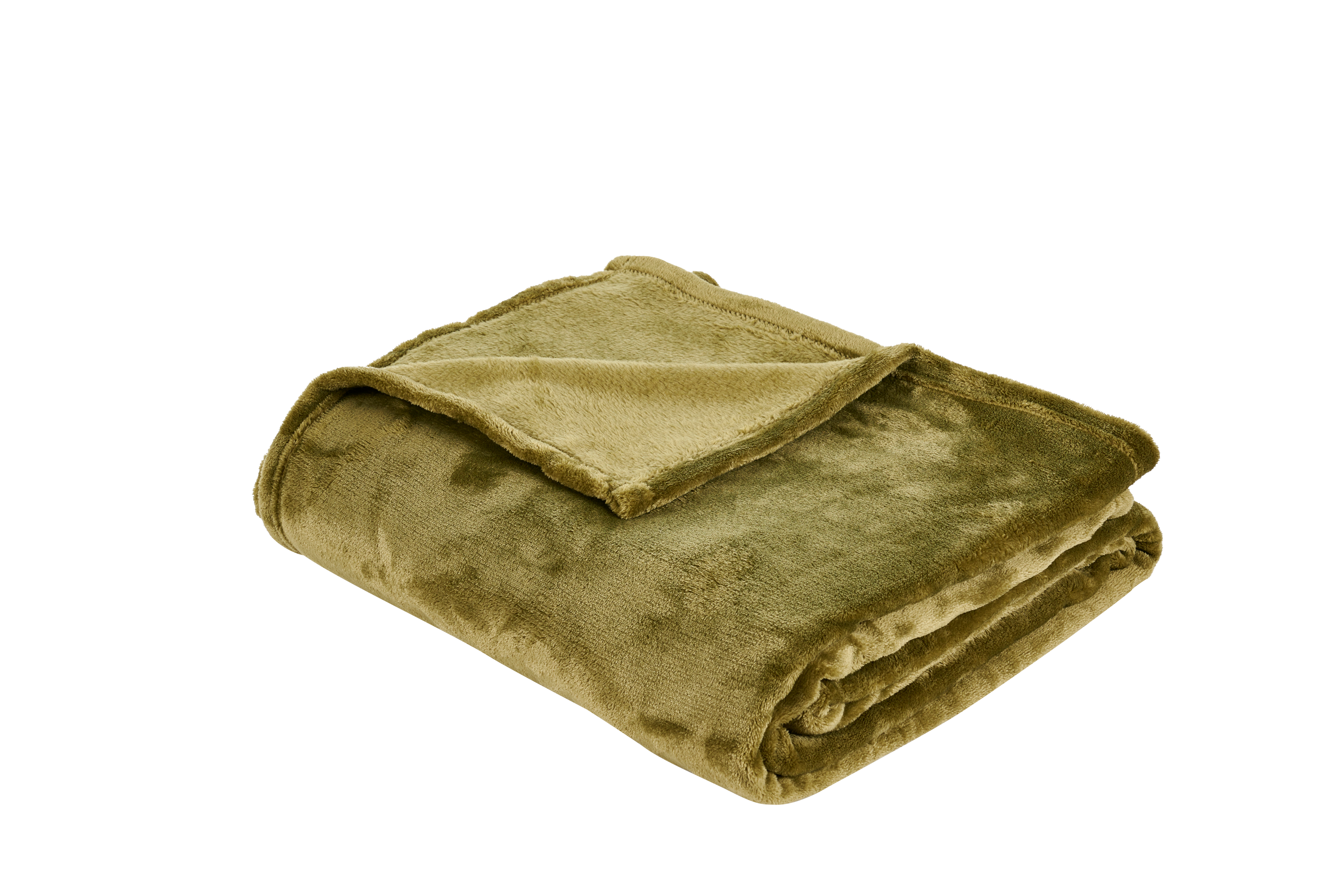 FLANELLA Plaid groenB 180 x L 220 cm