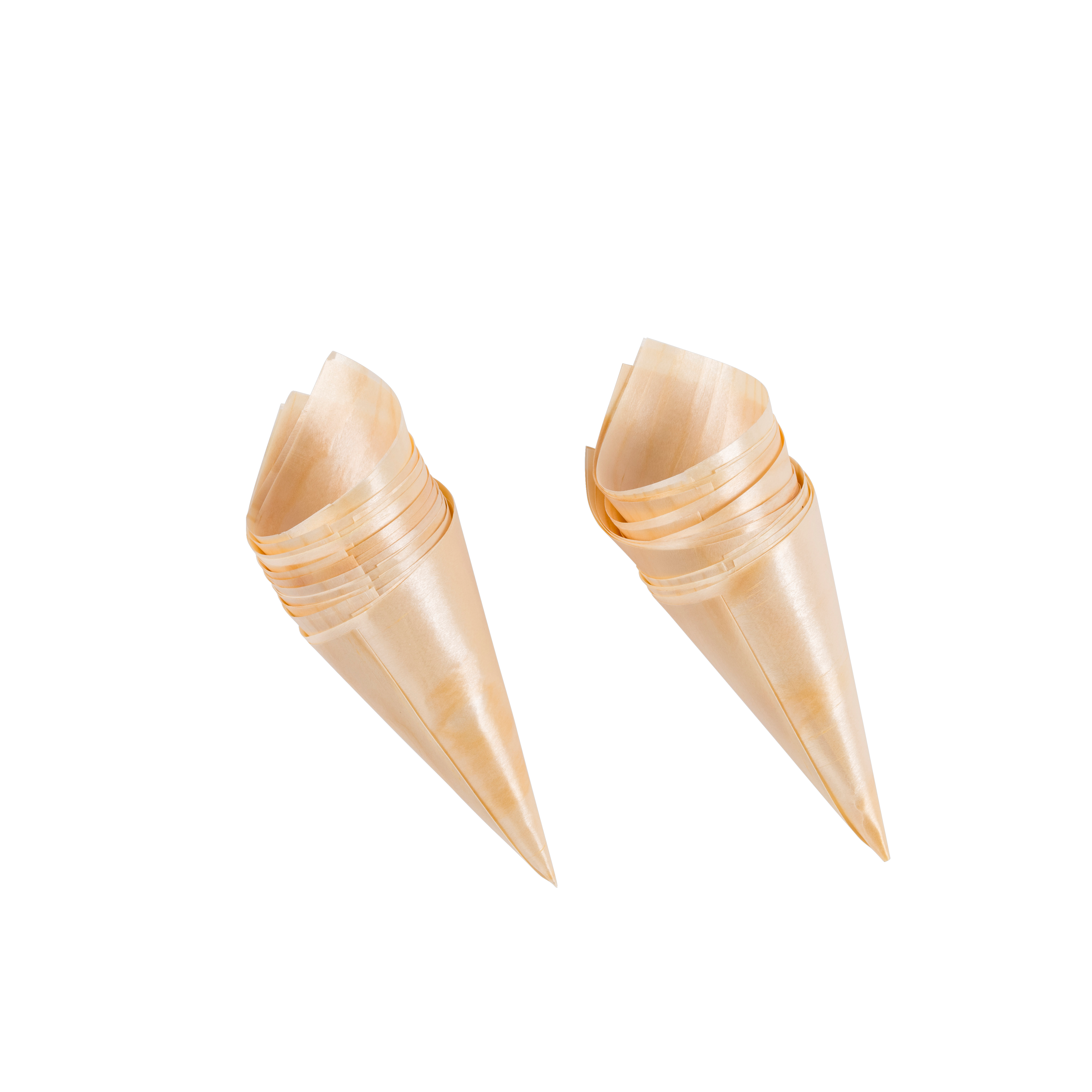 APERO ECO Puntzakjes set van 20 naturelH 15,5 cm